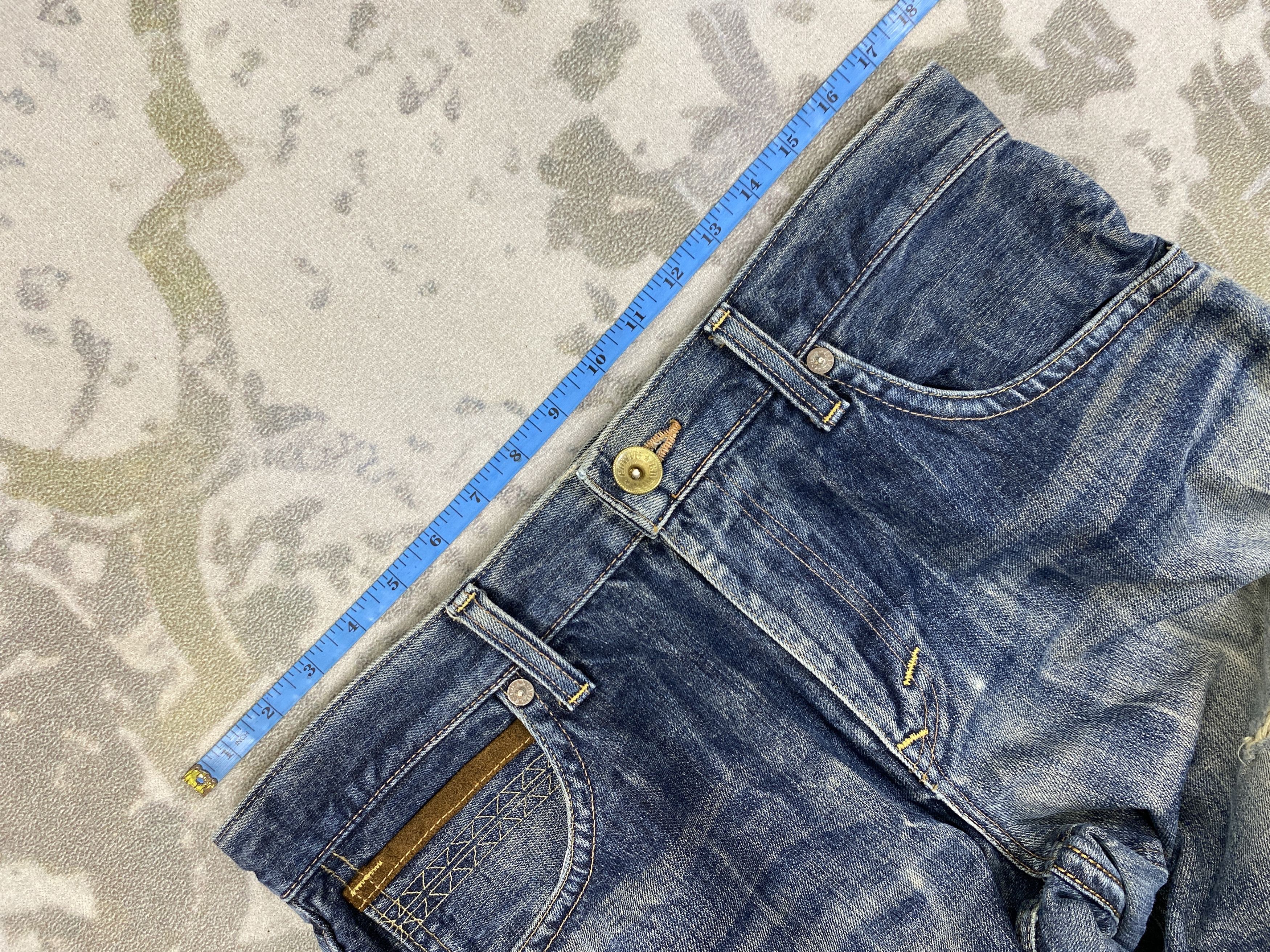 Beauty Beast EDWIN XV FADED JEANS RUSTY MUDWASH DENIM PANT 35x33- JN3526 Size US 35 - 5 Thumbnail