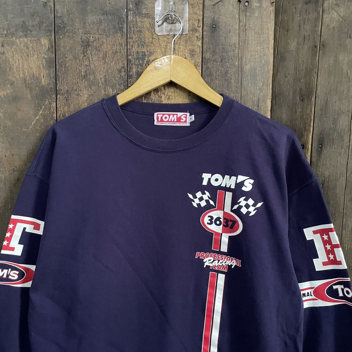 Sports Specialties × Toms Vintage Toms Racing Crewneck Sweatshirt Size US L / EU 52-54 / 3 - 3 Thumbnail