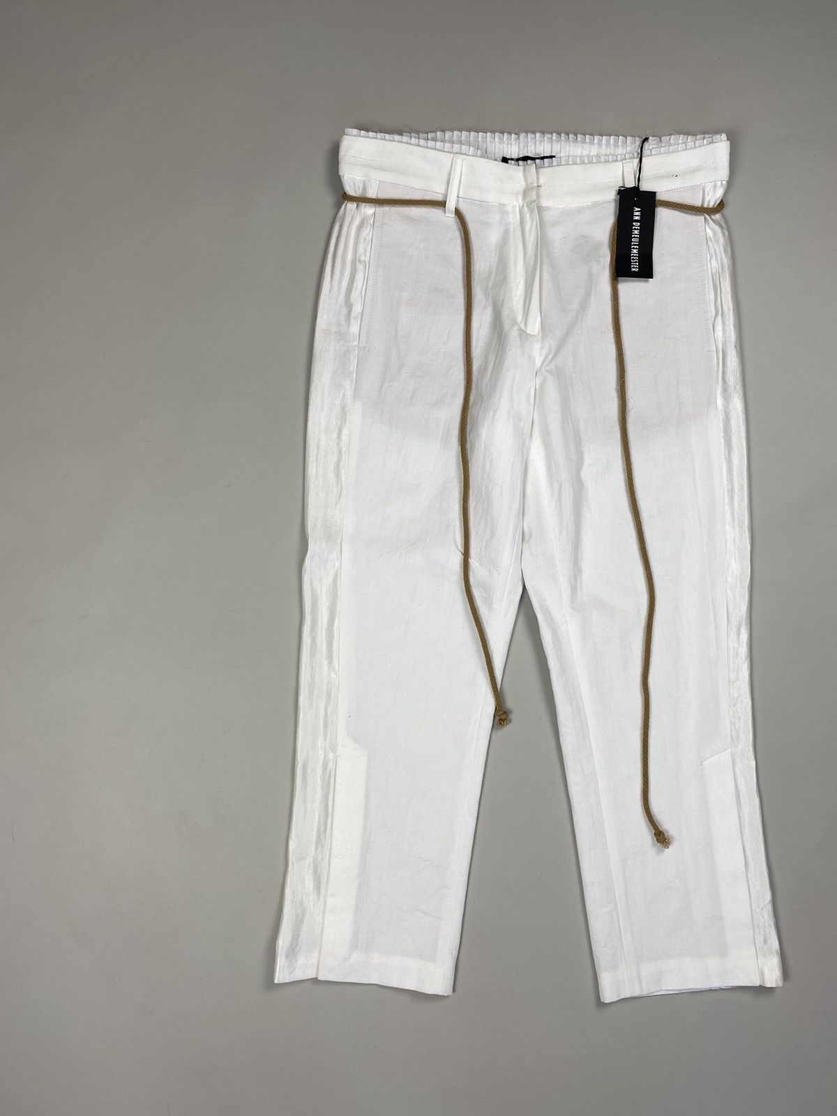 Ann Demeulemeester BNWT! Ann Demeulemeester cropped dress pants trousers Size 27" / US 4 / IT 40 - 2 Thumbnail