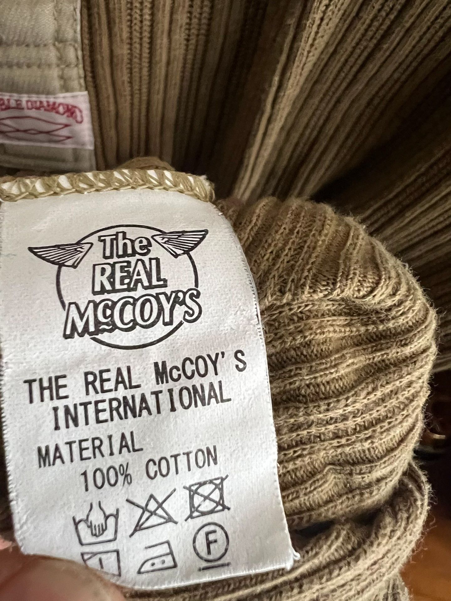 The Real McCoy's The Real McCoy Vintage Henley Long Sleeve Tee Size US XXS / EU 40 - 6 Thumbnail