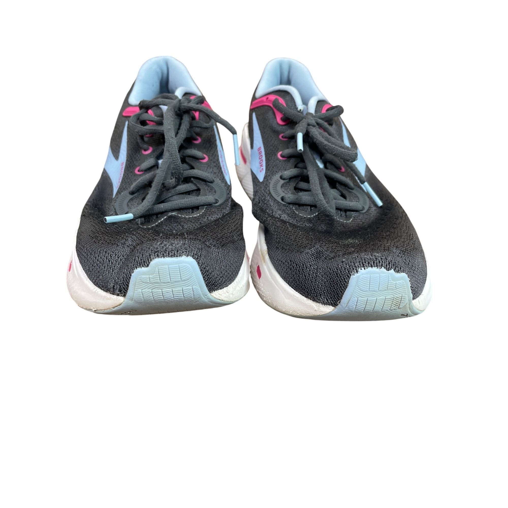 Brooks Brooks Ghost Max Womens Running Sneakers Blue/Black/Pink Siz Size US 10 / IT 40 - 9 Thumbnail