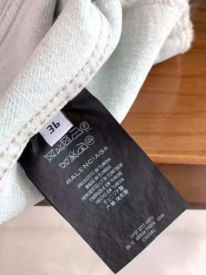 Balenciaga Balenciaga Bow-tie denim jacket 2504-Nextarrow Size XS / US 0-2 / IT 36-38 - 5 Thumbnail