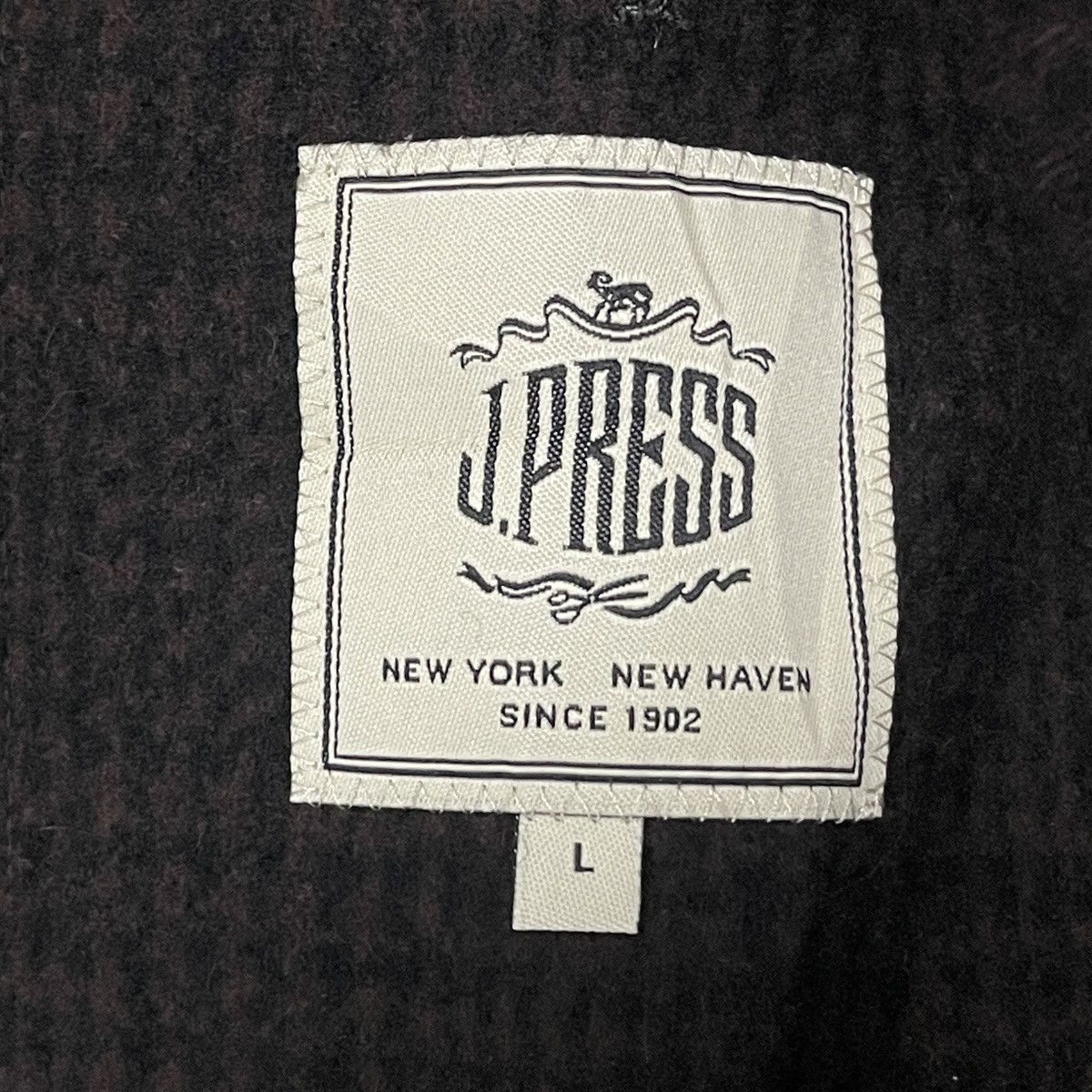 J. Press Vintage J. Press Check Pattern Wool Sport Coat Blazer Jacket Size US L / EU 52-54 / 3 - 13 Thumbnail