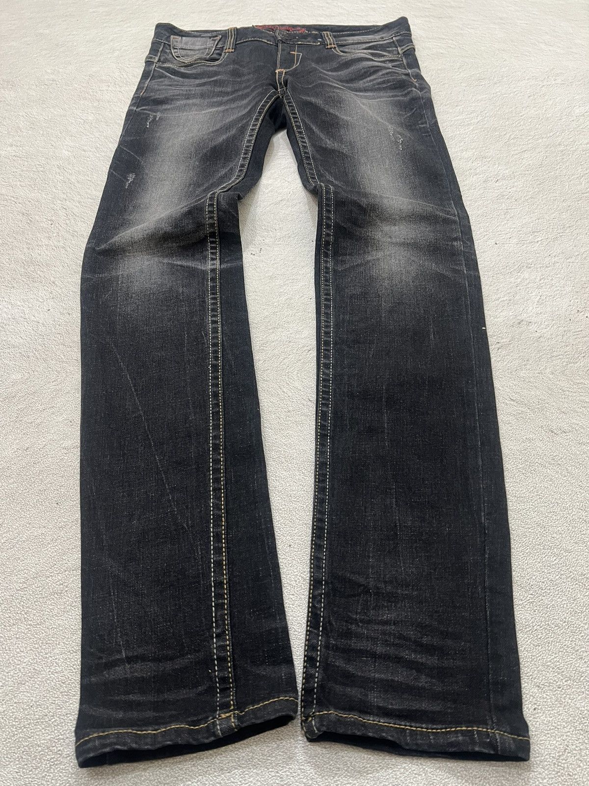 Number (N)ine 2000s Tornado Junya Embroidered Studded Skinny y2k 