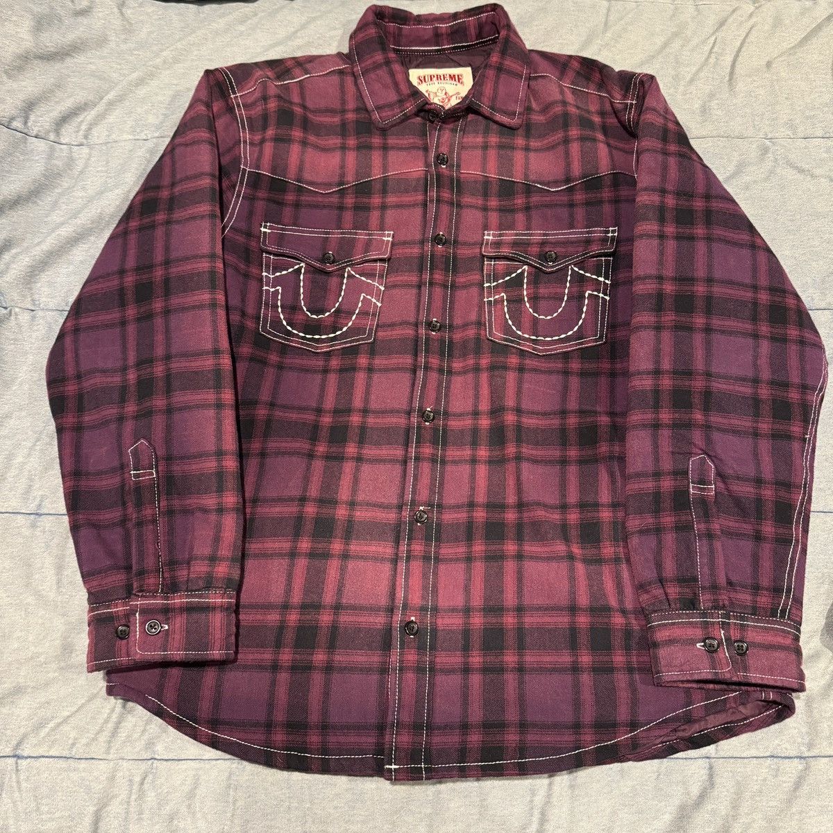 Supreme × True Religion Supreme x True Religion flannel | Grailed