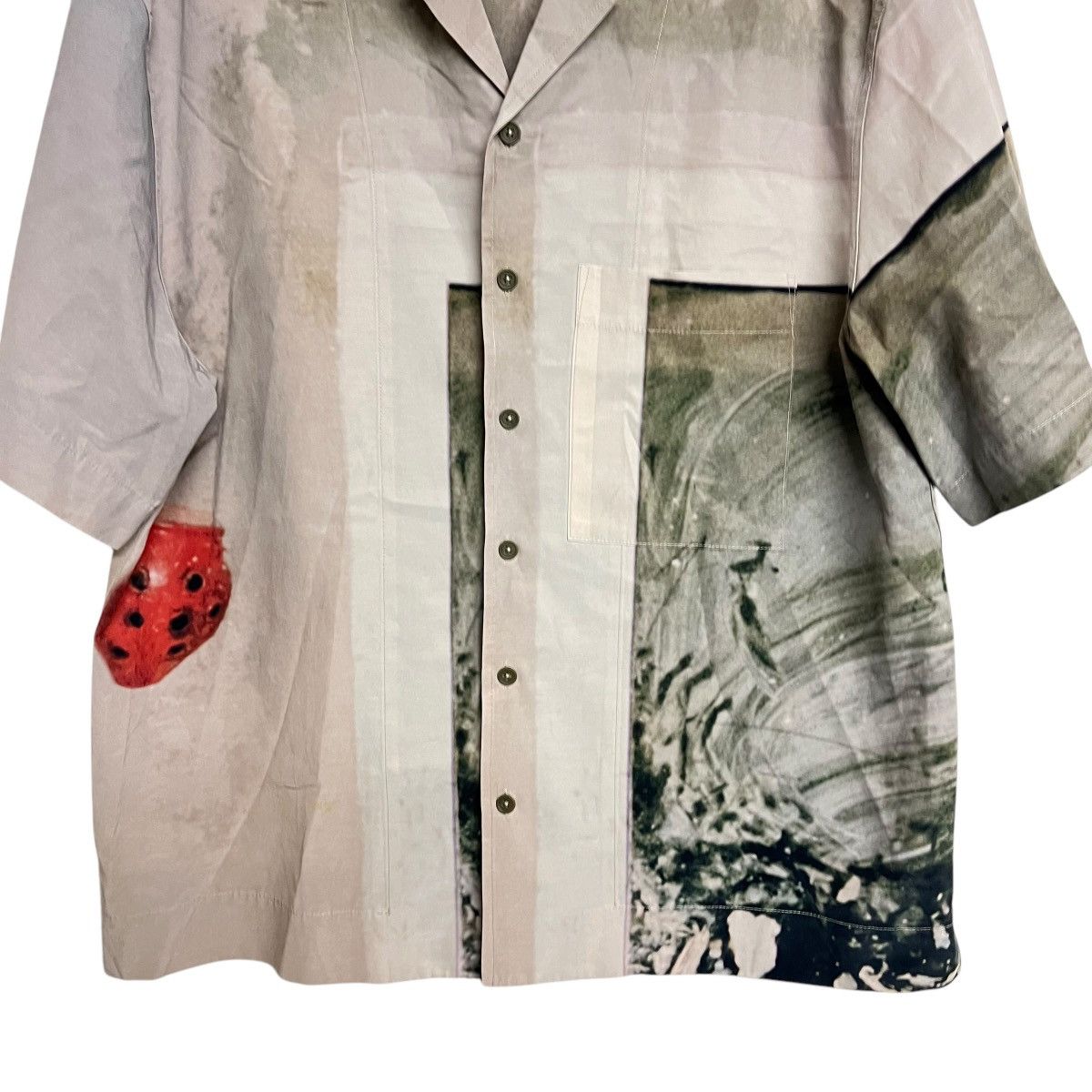 Song For The Mute New Song For The Mute 21.1 Button Down Boxy Shirt Size US M / EU 48-50 / 2 - 3 Thumbnail