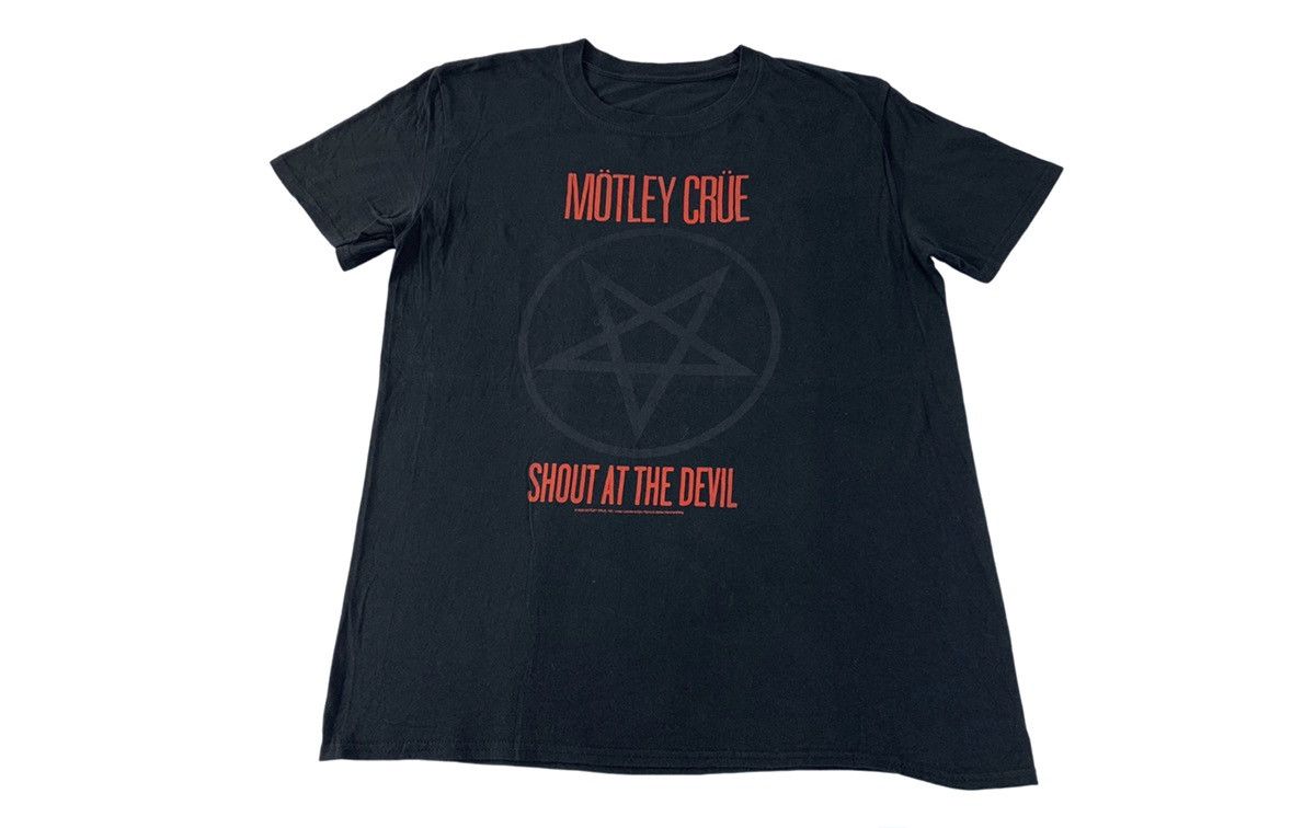 Band Tees Motley Crue Shout At The Devil American Band Big Logo Tee Size US L / EU 52-54 / 3 - 1 Thumbnail