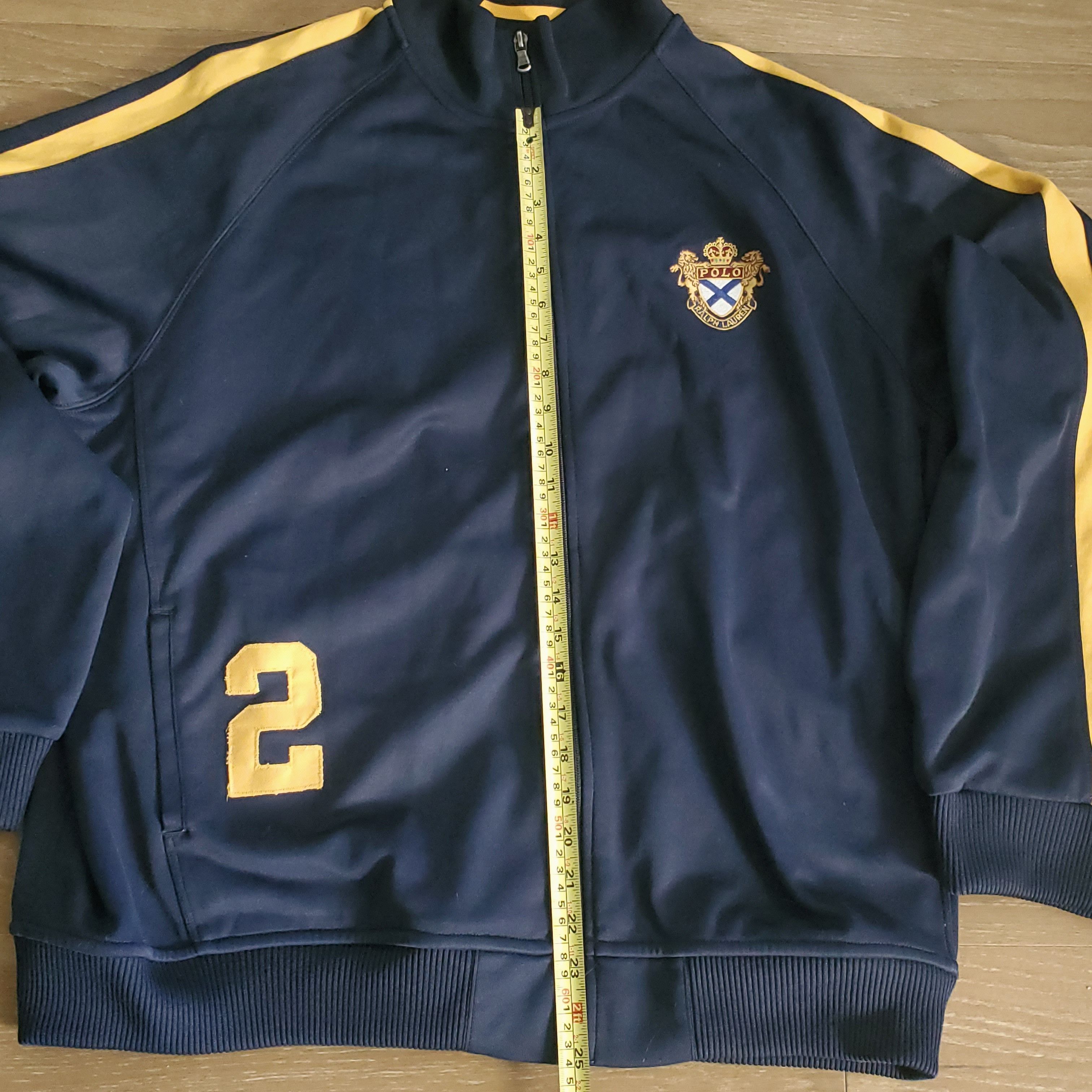 Polo Ralph Lauren Polo Ralph Lauren Gold Crest Lion Full Zip Jacket Size 2XL Size US XXL / EU 58 / 5 - 6 Thumbnail