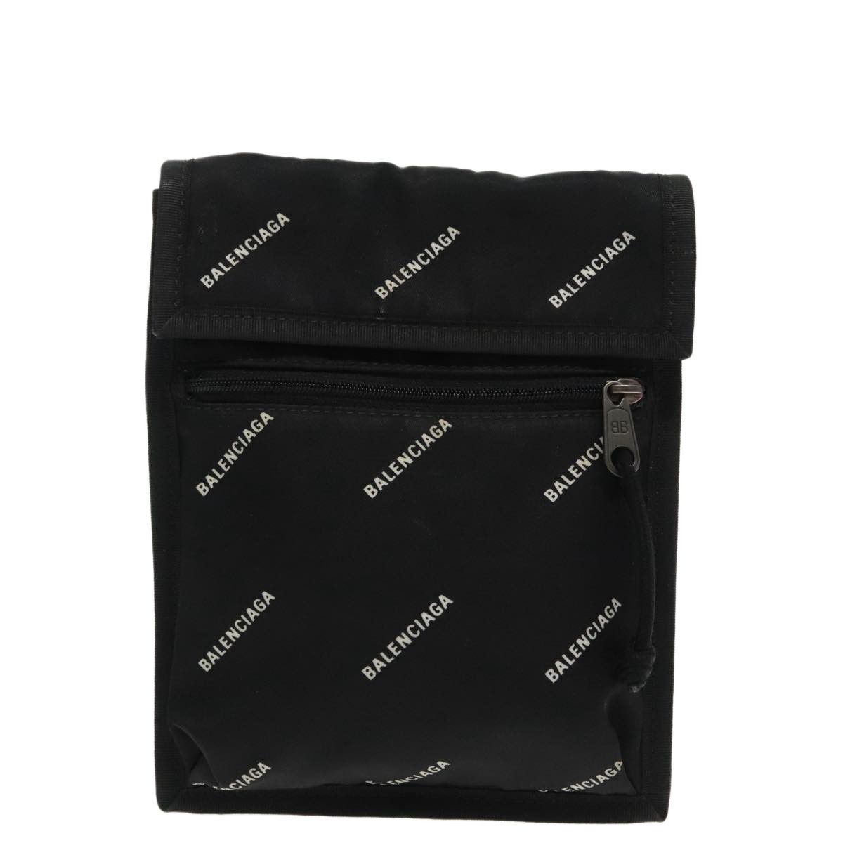 Balenciaga Explorer Black Synthetic Clutch Bag (Pre-Owned) Size ONE SIZE - 1 Thumbnail