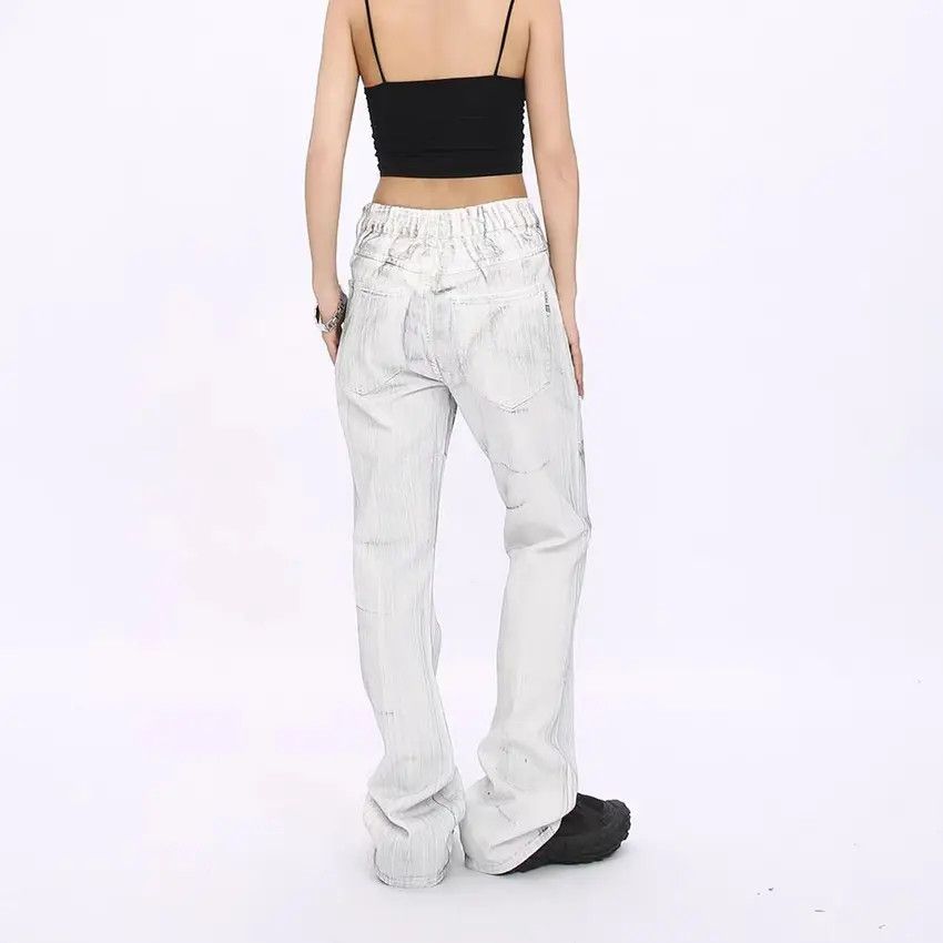 Designer × Japanese Brand Vintage Hip Hop Streetwear Loose Casual Jeans Size US 33 - 4 Thumbnail