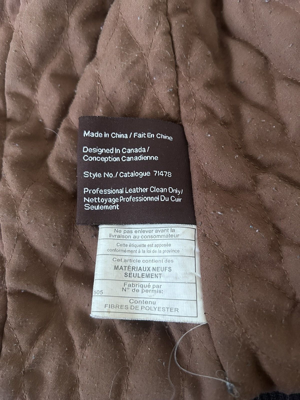 Danier Woman’s snap button genuine leather insulated coat Size L / US 10 / IT 46 - 10 Thumbnail