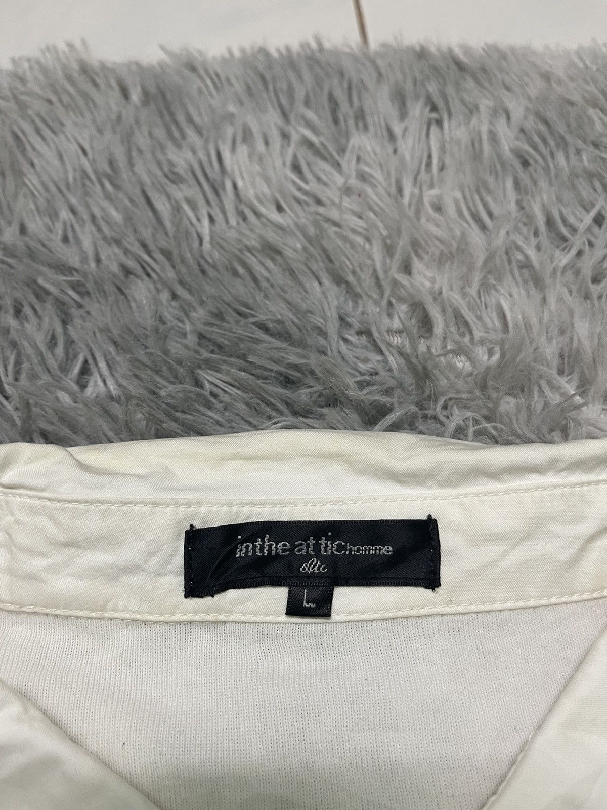 In The Attic 2000s IN THE ATTIC HOMME HALF BUTTON BONES TEES Size US S / EU 44-46 / 1 - 10 Thumbnail