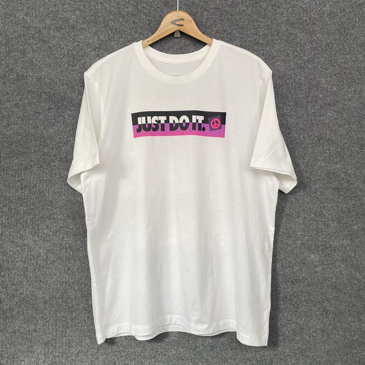 Nike Vintage Y2K Nike Just Do It Crazy Backhit T Shirt Size US XL / EU 56 / 4 - 6 Thumbnail
