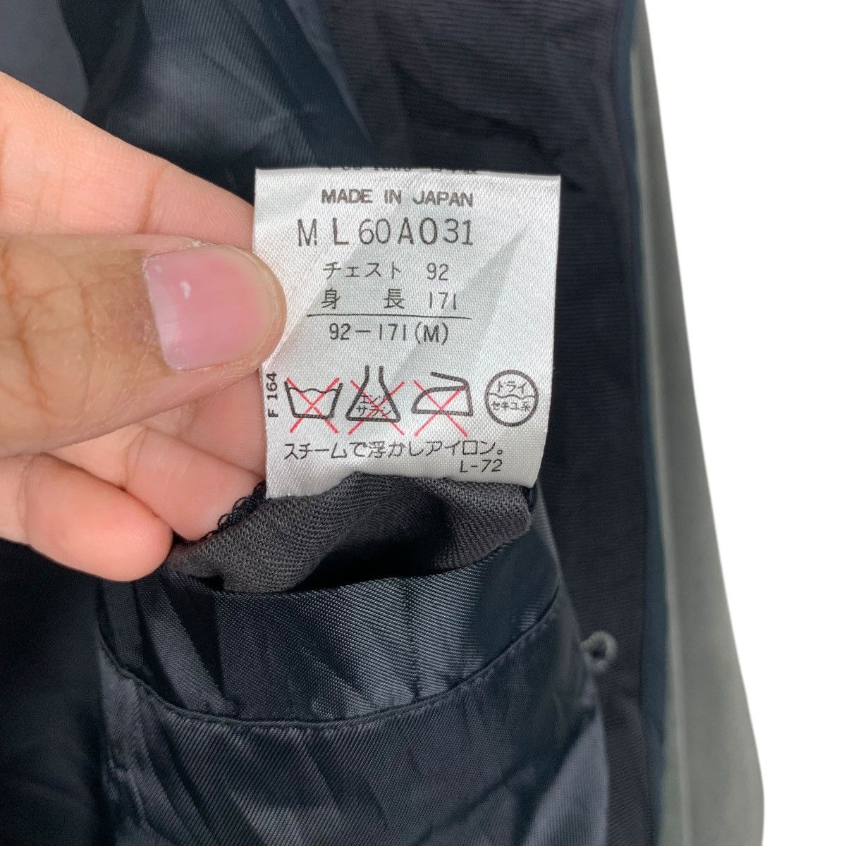 Japanese Brand Vintage DOMINIQUE MORLOTTI PARIS Hooded Long Coat #2453-C110 Size US M / EU 48-50 / 2 - 19 Thumbnail