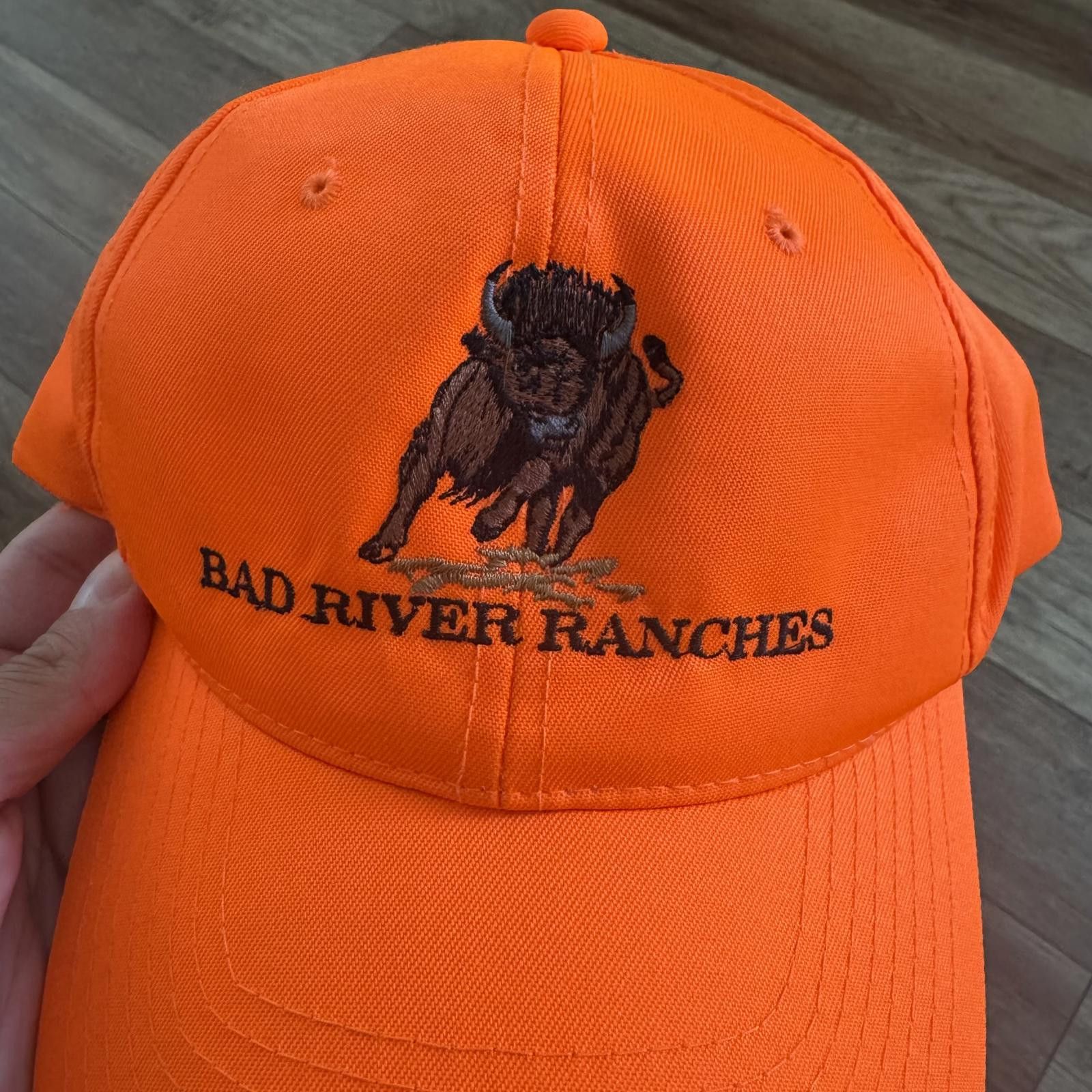 Other Vintage 90s Orange Western Ranch Baseball Snapback Hat Size ONE SIZE - 3 Thumbnail