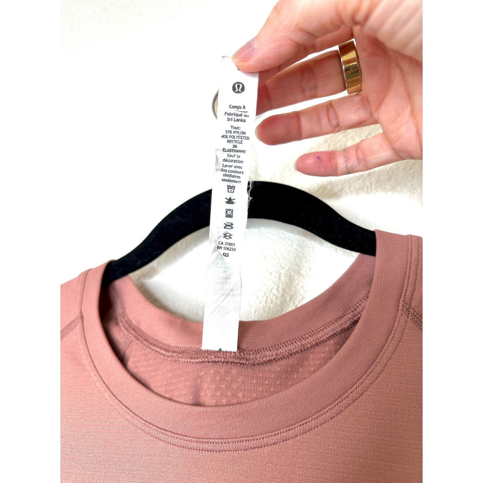 Lululemon Lululemon Swiftly Tech Spiced Chai Short Sleeve Shirt Top 8 Size 30" / US 8 / IT 44 - 7 Thumbnail