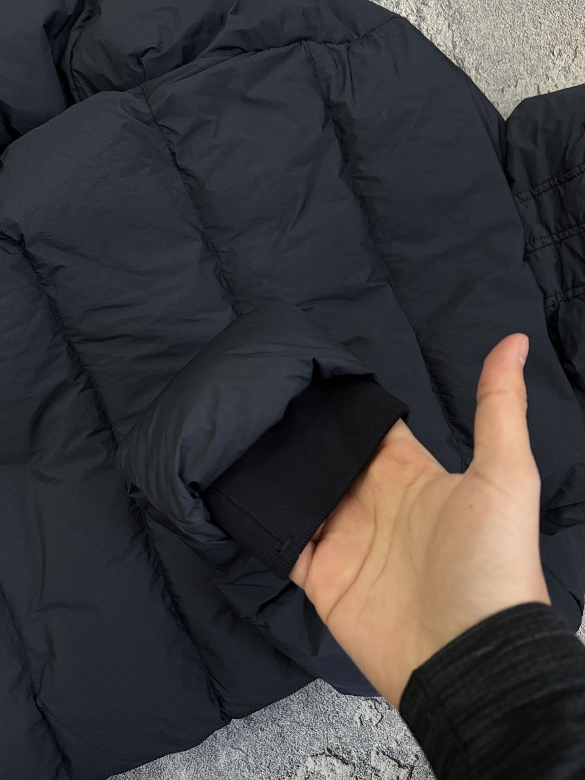 Stone Island Stone Island Junior Garment Dyed Nylon Down Jacket 14/164 Size US S / EU 44-46 / 1 - 11 Thumbnail