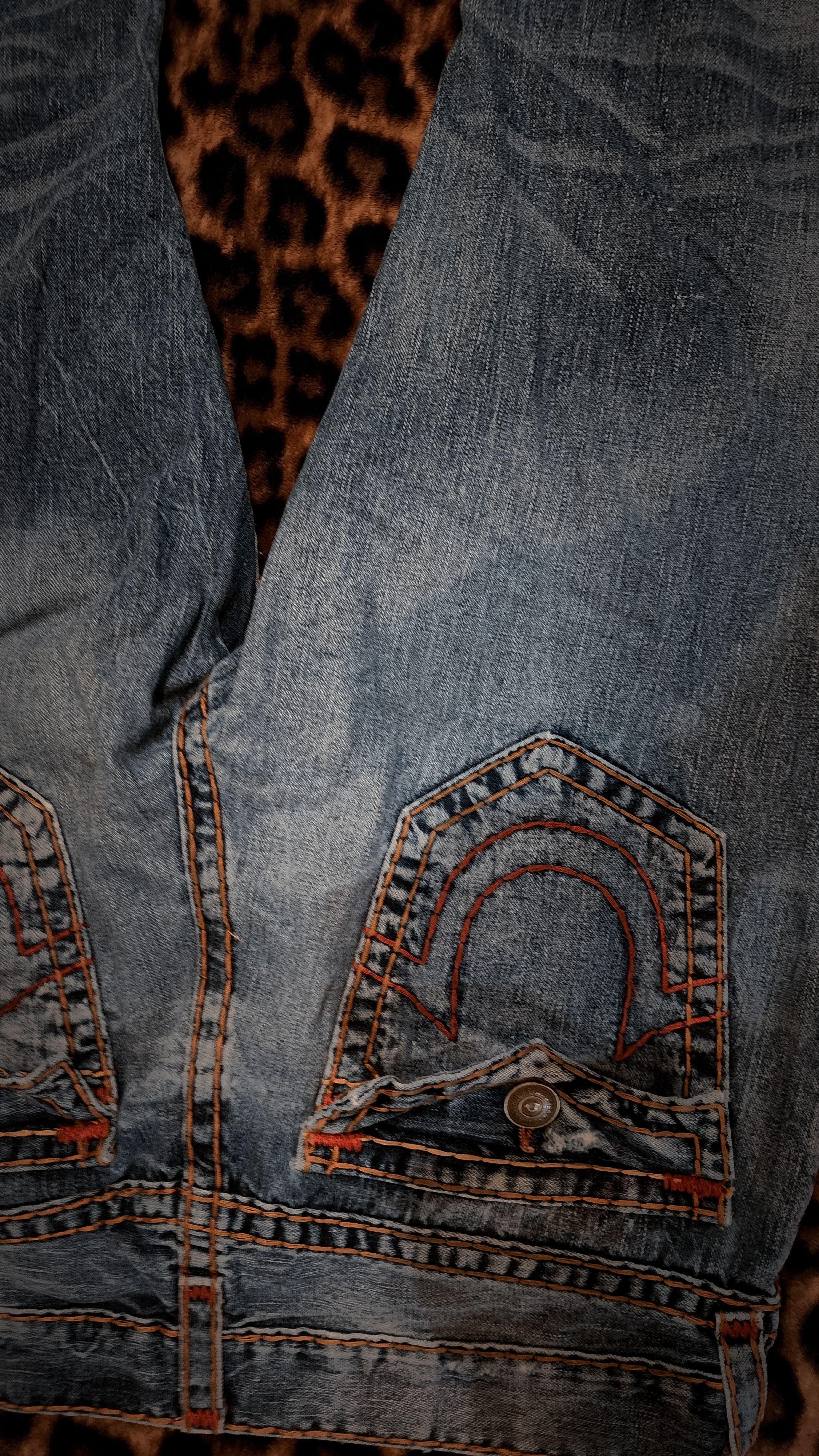 True Religion True Religion Super T Vintage Jeans Size US 36 / EU 52 - 2 Thumbnail