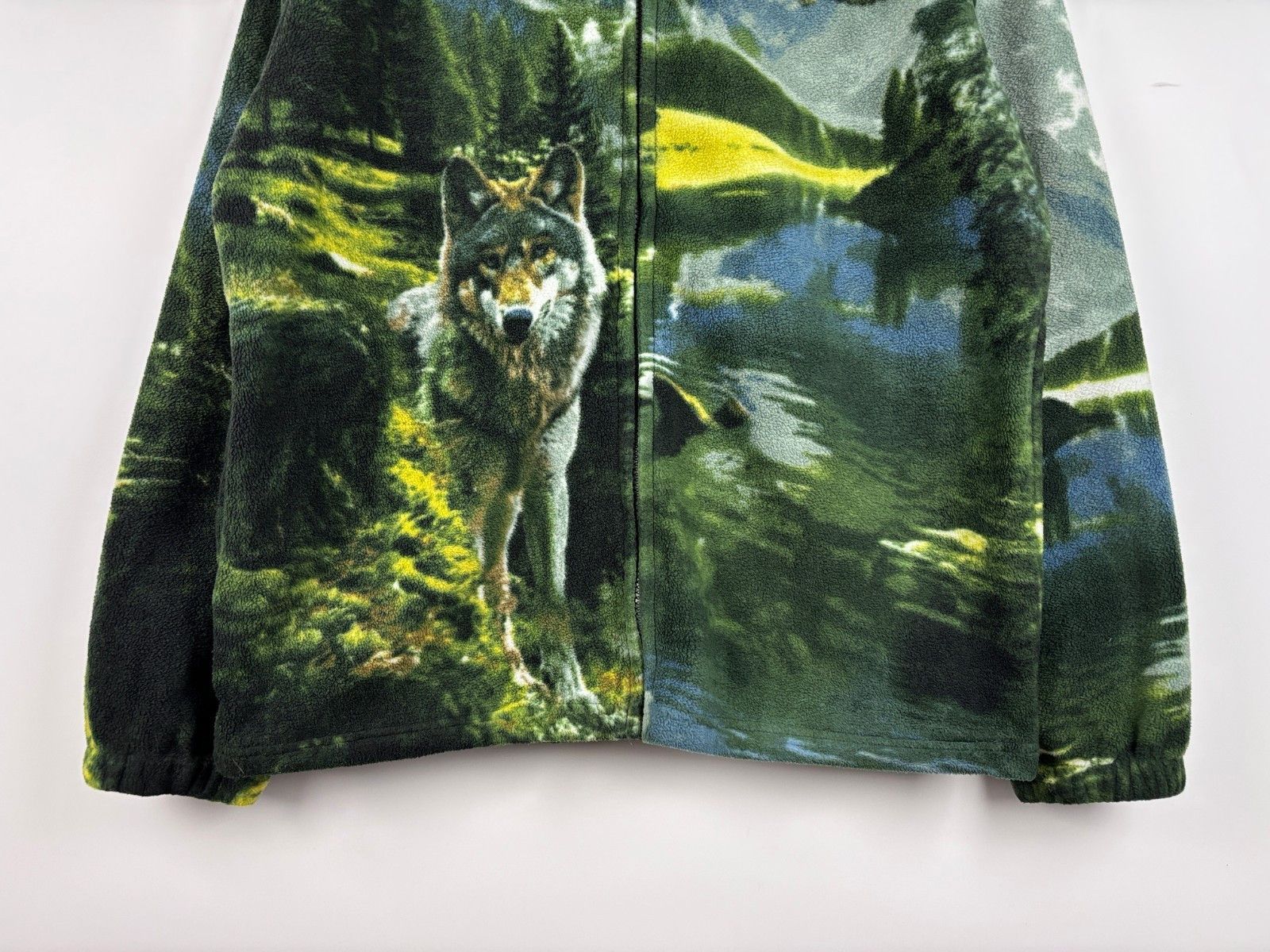 Other Atlas For Men Mountain Wolf Eagle Fleece Sweater M Size US M / EU 48-50 / 2 - 3 Thumbnail