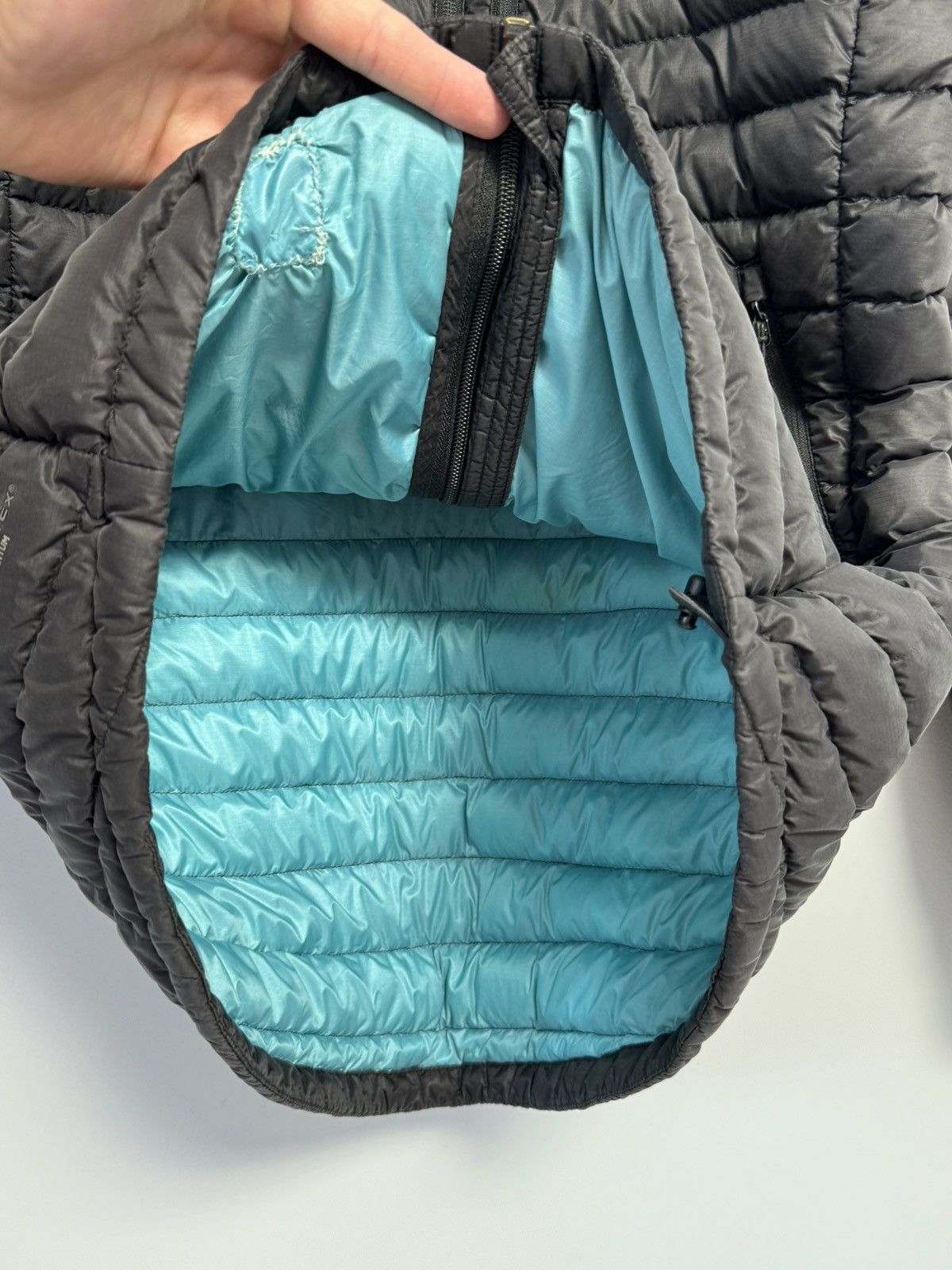 Rab Ladies Rab Microlight Alpine Jacket Down Filled Coat Size L / US 10 / IT 46 - 8 Thumbnail
