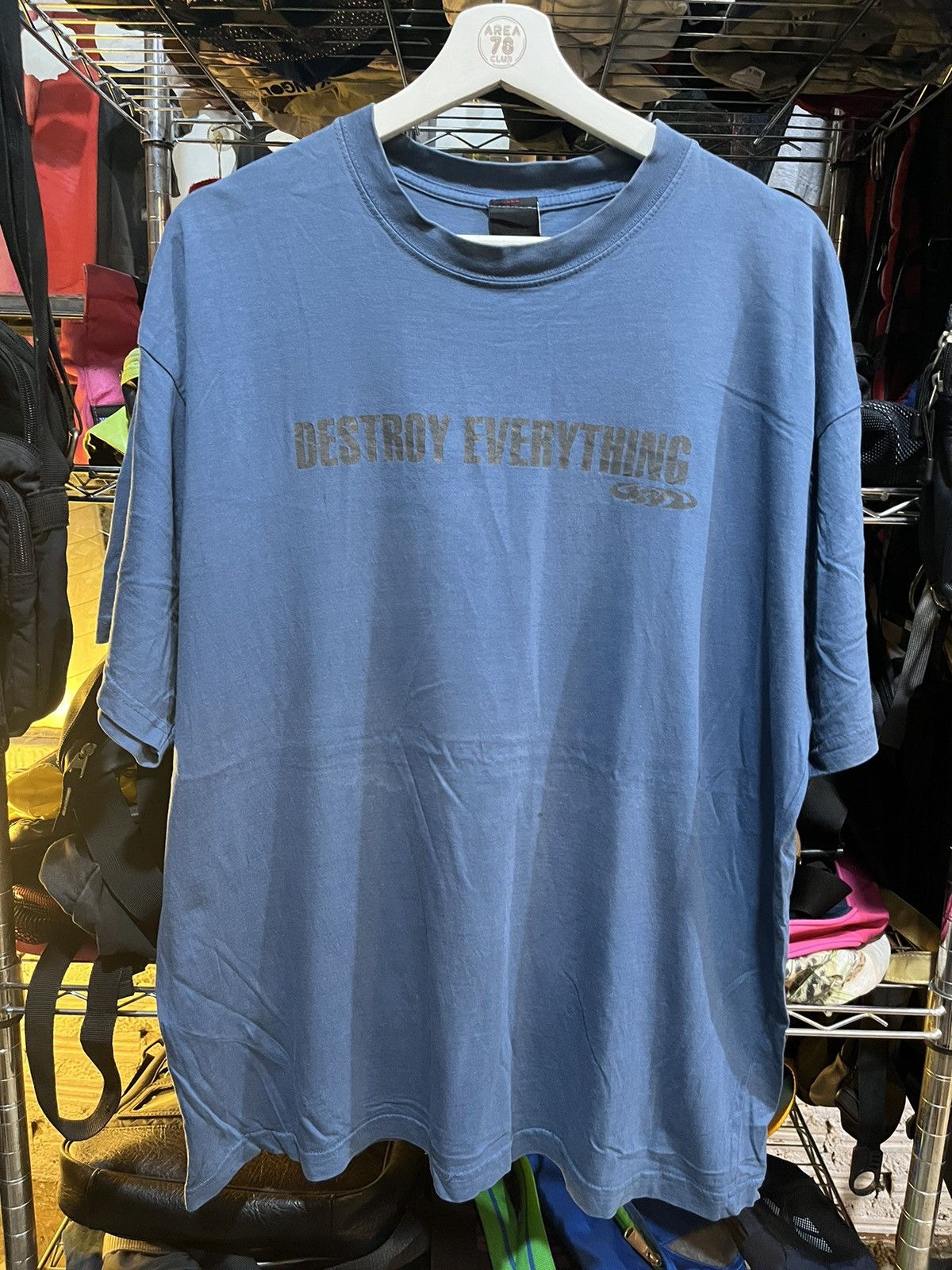 Vintage Destroy Everything Skateboard Tee 00s Size US L / EU 52-54 / 3 - 1 Thumbnail