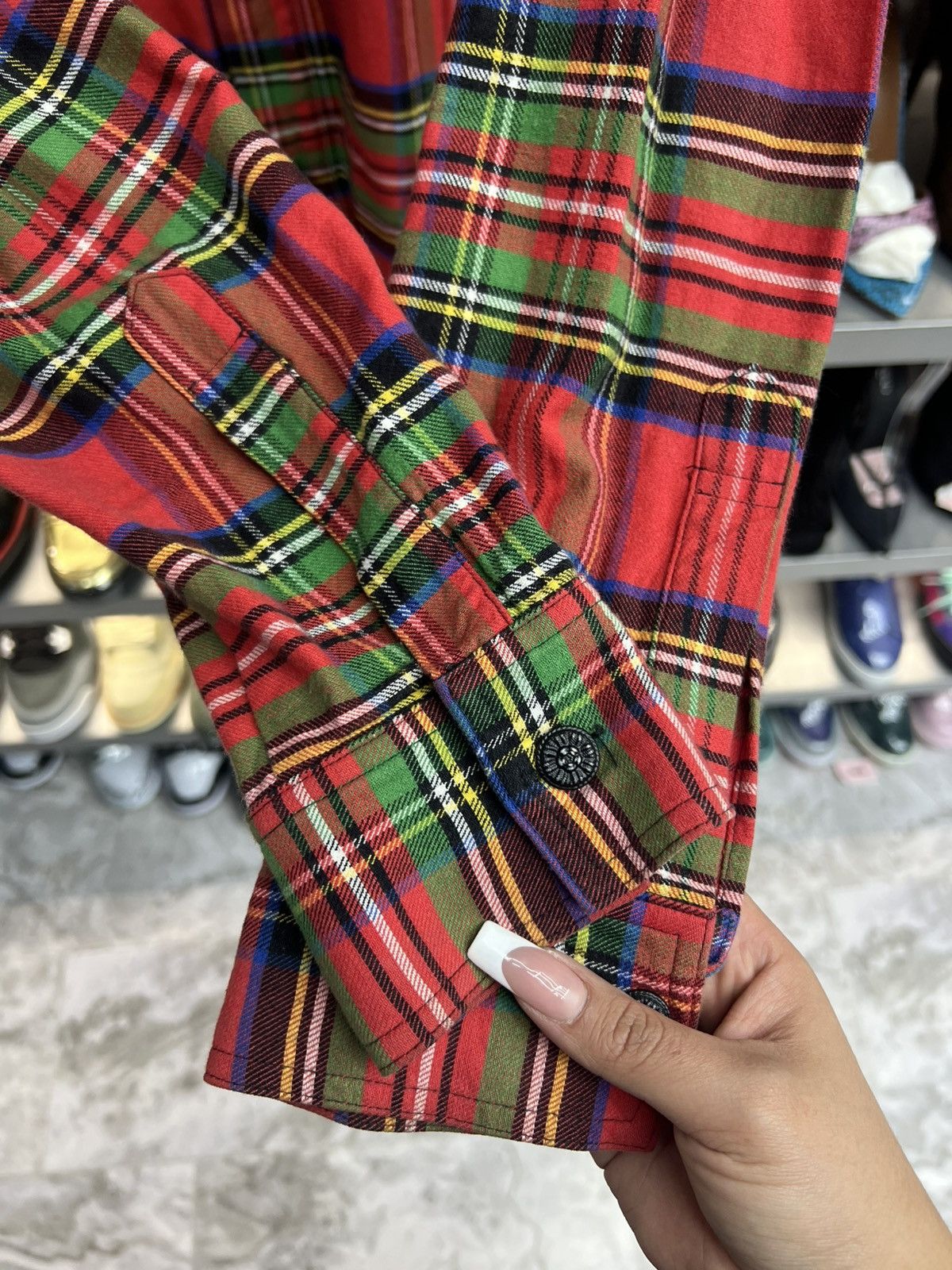 Off-White Off-White Spray Check Shirt Size US M / EU 48-50 / 2 - 7 Thumbnail