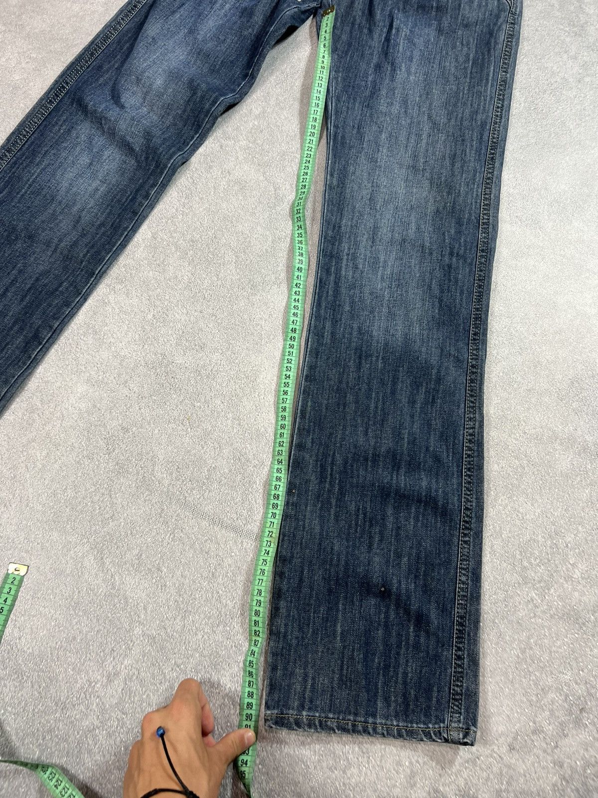 Diesel VINTAGE A HYSTERIC GLAMOUR RICK OWENS STYLE DIESEL JEANS 9OS Size US 31 - 8 Thumbnail