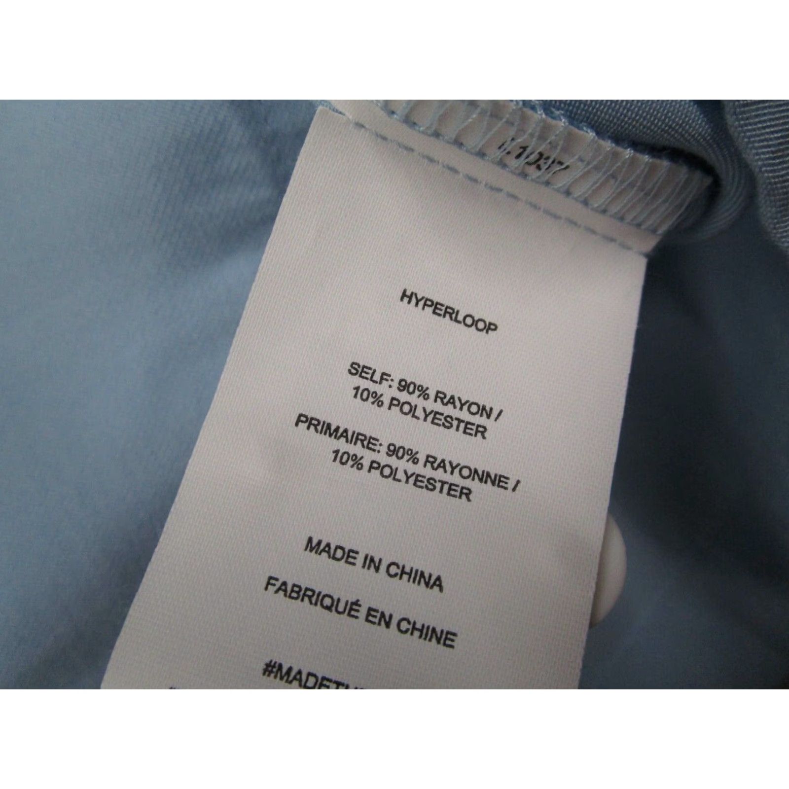 Cuts Cuts Shirt Mens Medium Blue Button Up Short Sleeve Camp Shirt Loop Collar Size US M / EU 48-50 / 2 - 5 Thumbnail