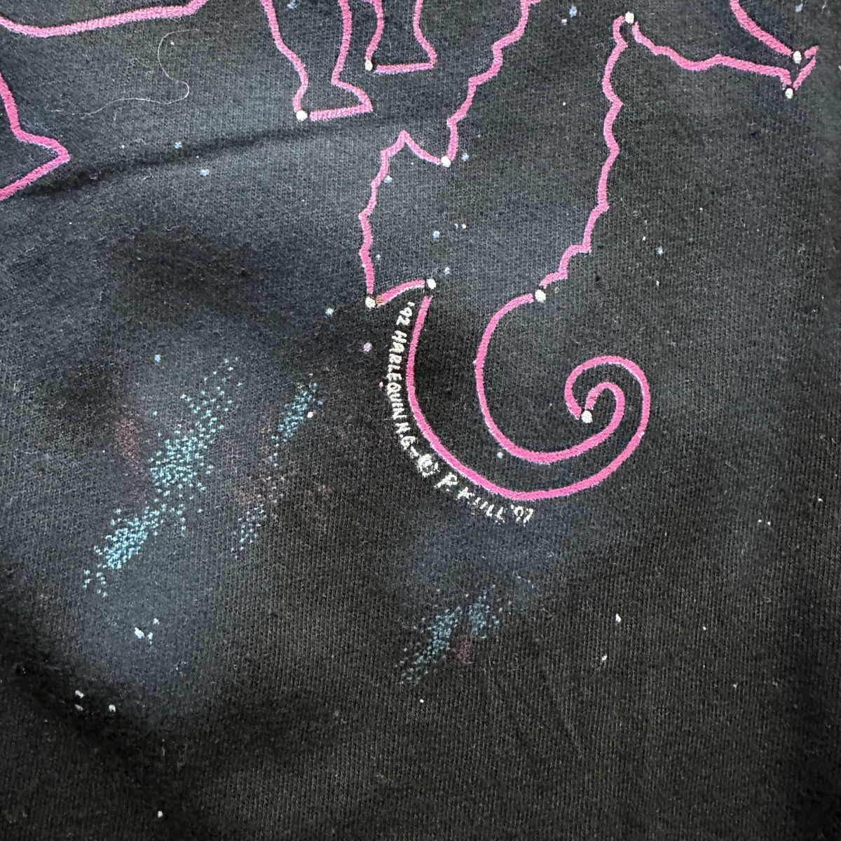 The Mountain Vintage 90s Harlequin One Earth One Chance AOP tee Cosmos og Size US XL / EU 56 / 4 - 7 Thumbnail