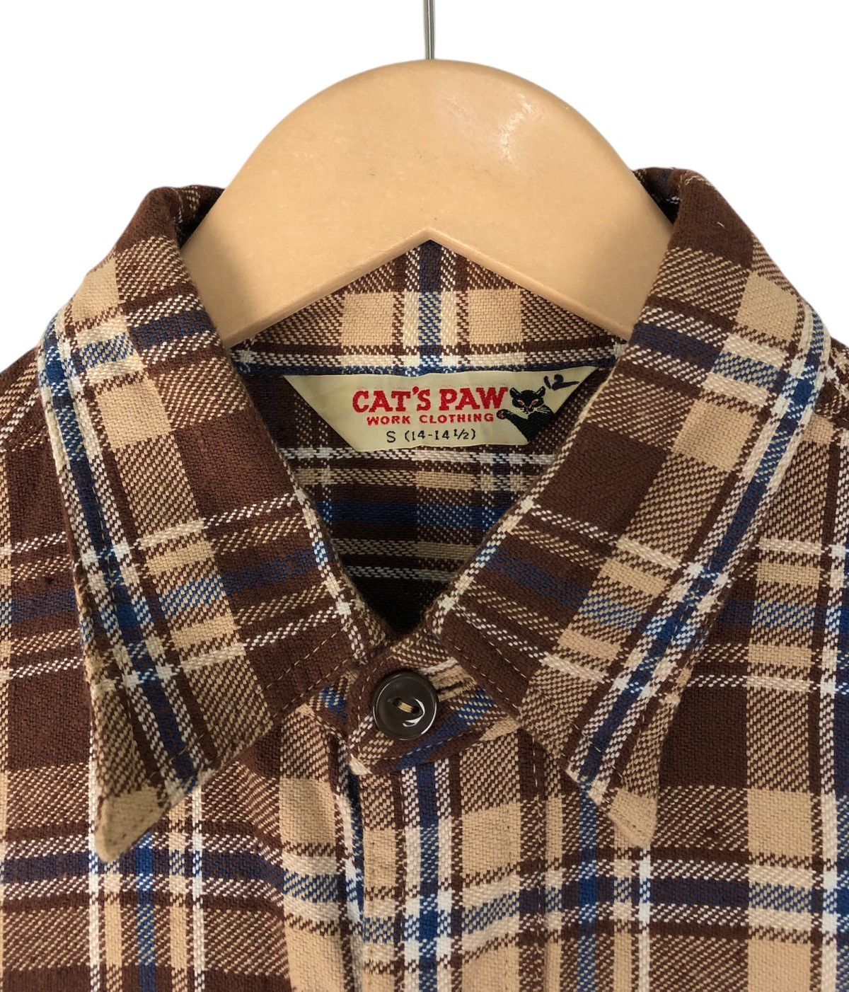 CAT'S PAW × Flannel × Japanese Brand Cat’s Paw Flannel Shirt by Toyo Enterprise Size US S / EU 44-46 / 1 - 8 Thumbnail