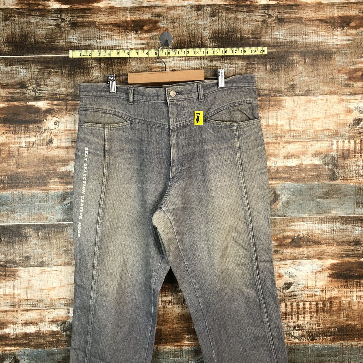 Japanese Brand × Vintage Take It Easy Grey Casual Pants #A1436 Size US 36 / EU 52 - 2 Thumbnail