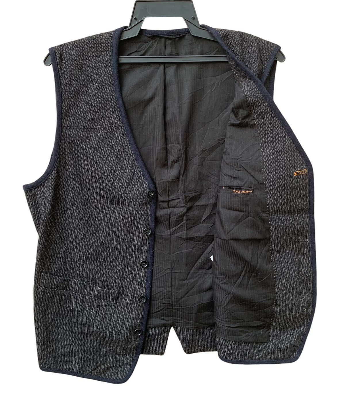 Nudie Jeans Nudie Jeans Wool Vest Size US L / EU 52-54 / 3 - 1 Thumbnail