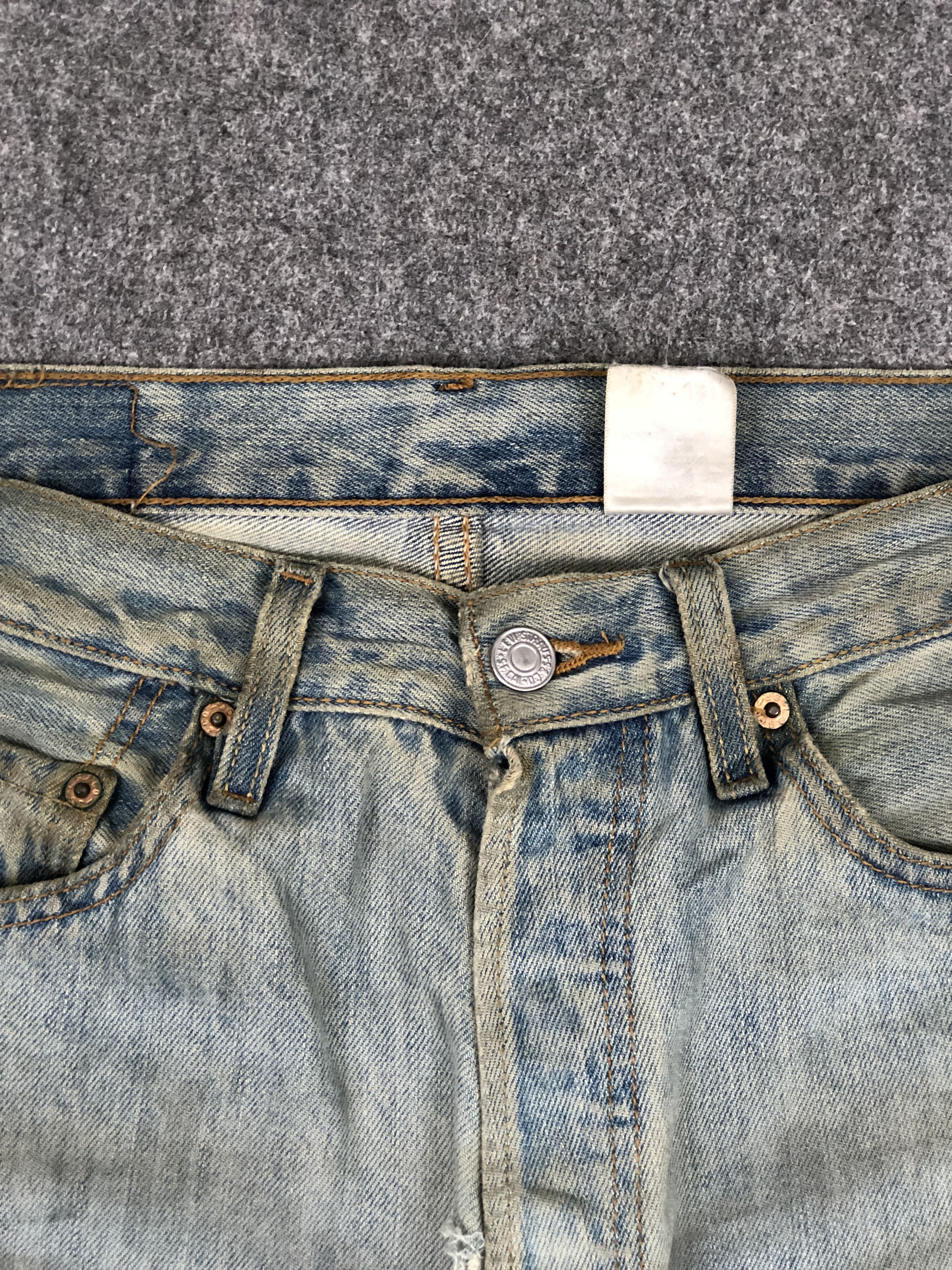 Levi's Distressed Vintage Levis 501 Dirty Jeans DP2350 Size US 30 / EU 46 - 6 Thumbnail