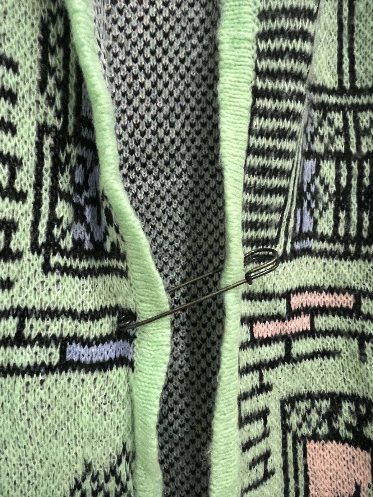 Japanese Brand Window Cityspace Art Harajuku Style Open Long Cardigan Size M / US 6-8 / IT 42-44 - 7 Thumbnail