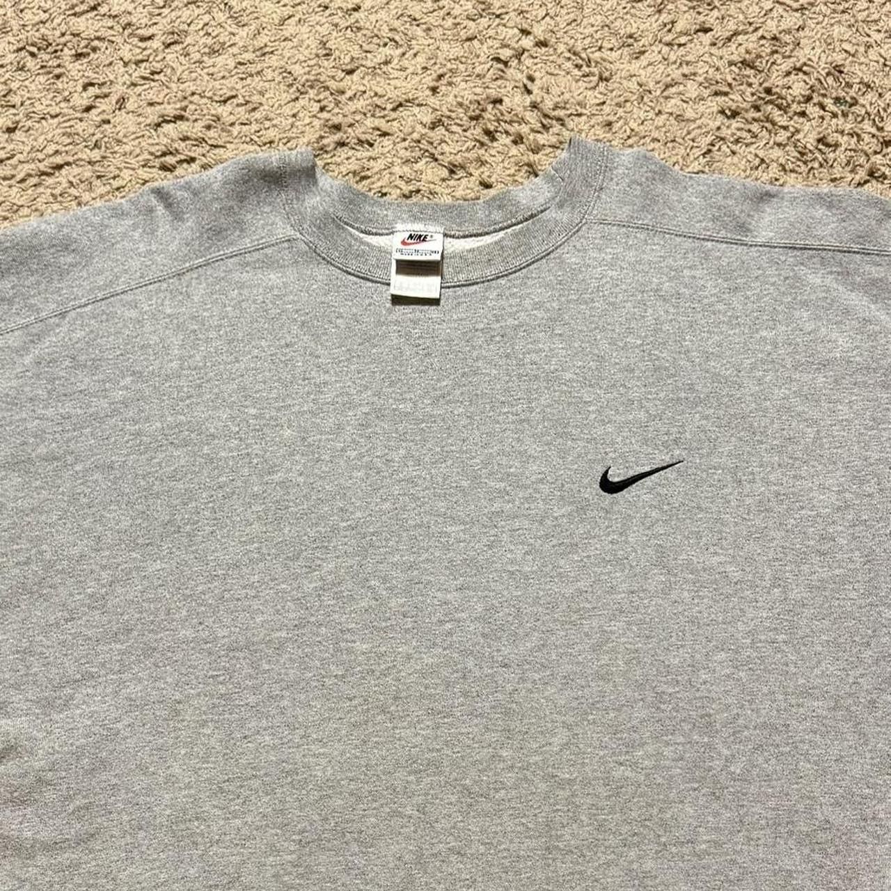 Nike Vintage Nike 90s Made in USA Grey Sweatshirt XL Size US XL / EU 56 / 4 - 5 Thumbnail