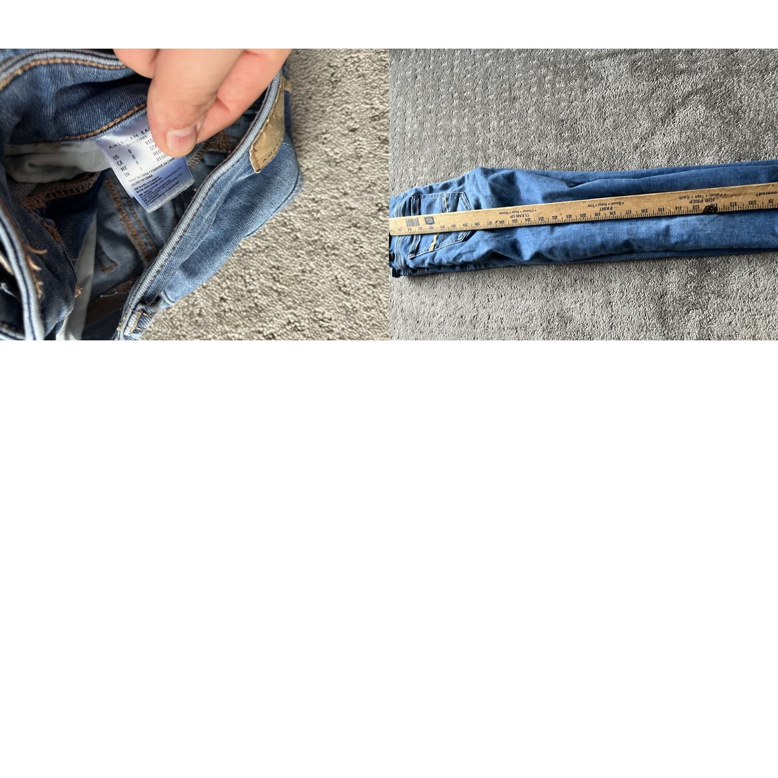 American Eagle Outfitters American Eagle Next Level Stretch Hi-Rise Jegging Jeans Light Wash Size 0 Adult Women Size 25" / US 0 / IT 36 - 8 Thumbnail