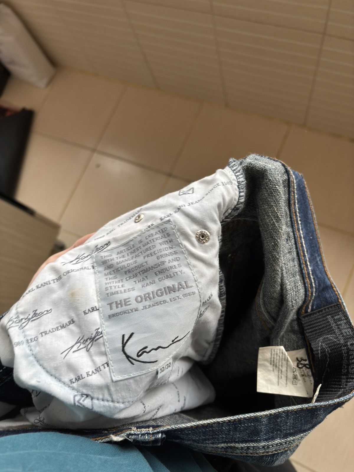 Karl Kani Vintage Karl Kani Carpenter Jeans Utility Denim Y2KWorkwear Size US 32 / EU 48 - 8 Thumbnail