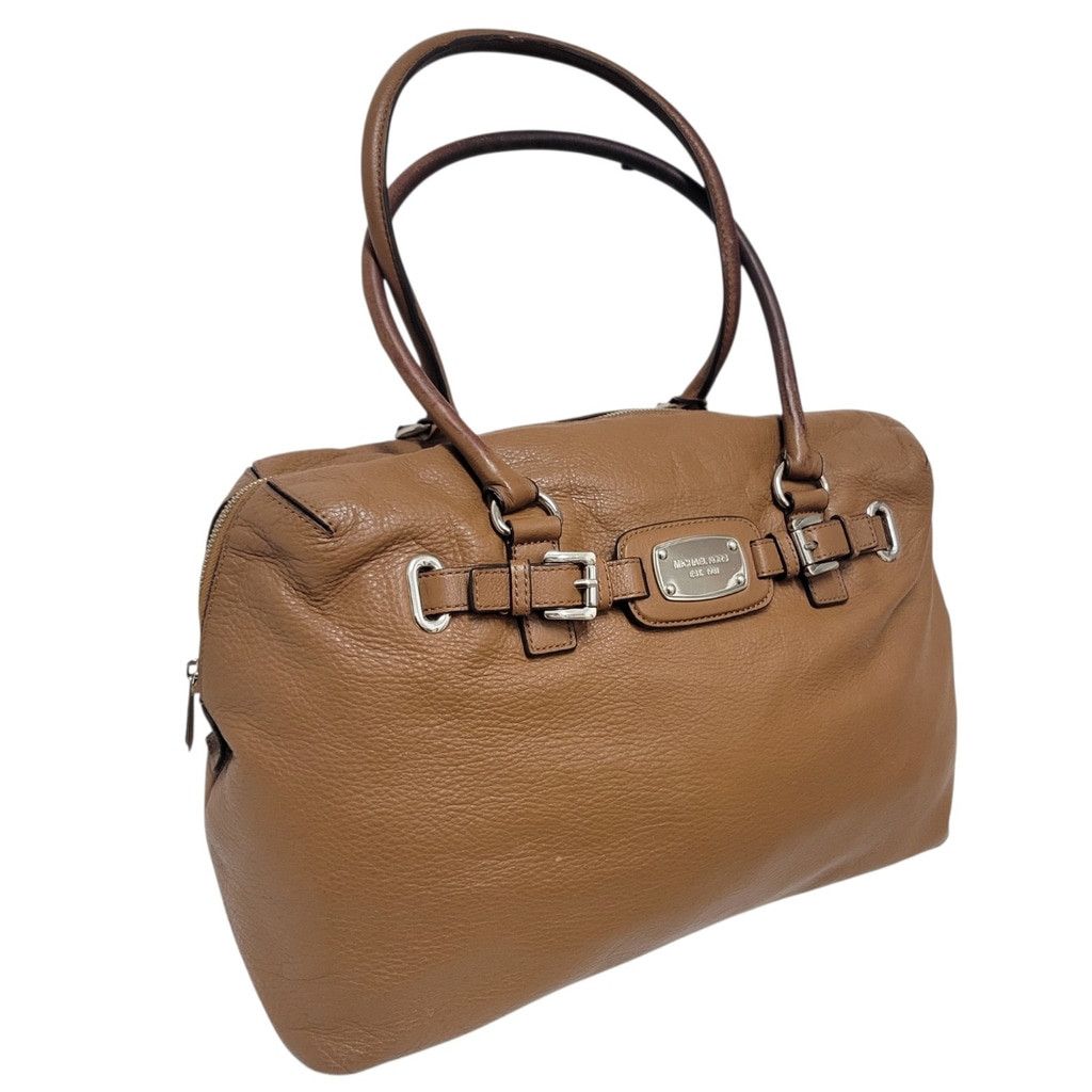 Michael Kors MICHAEL KORS Women's Double Handle HAMILTON Leather large SA Size ONE SIZE - 3 Thumbnail