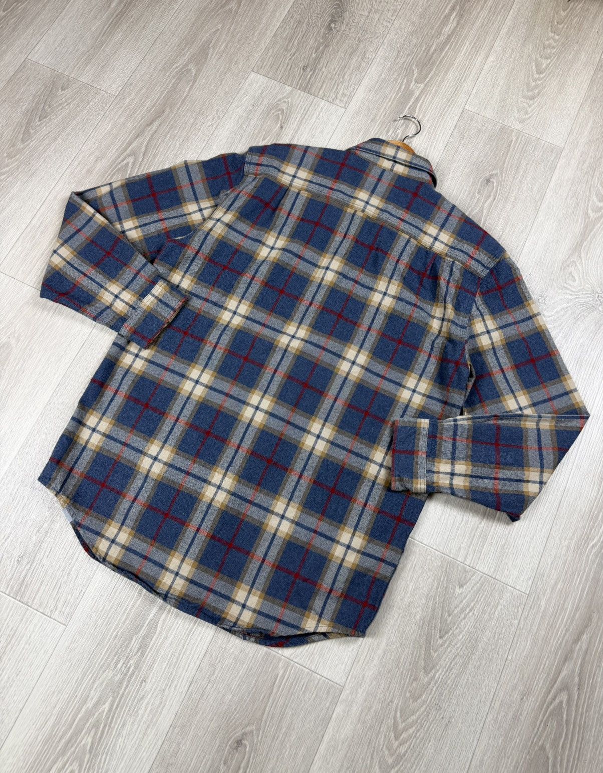 Carhartt Vintage Carhartt Flannel Shirt Tartan Plaid Rugged Workwear Size US M / EU 48-50 / 2 - 10 Thumbnail