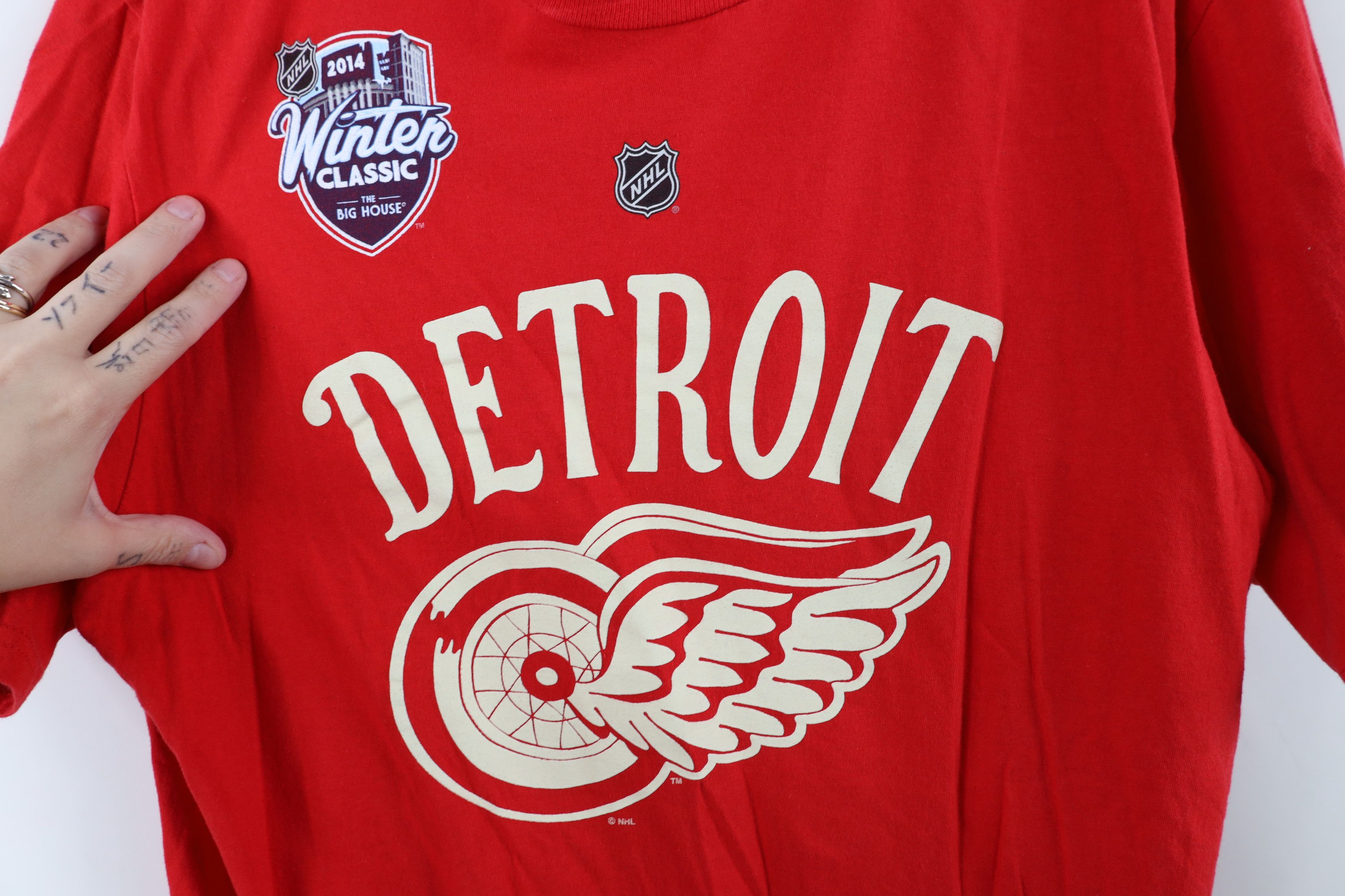 Reebok Reebok Classic Jimmy Howard Detroit Red Wings Jersey T-Shirt Size US L / EU 52-54 / 3 - 5 Thumbnail