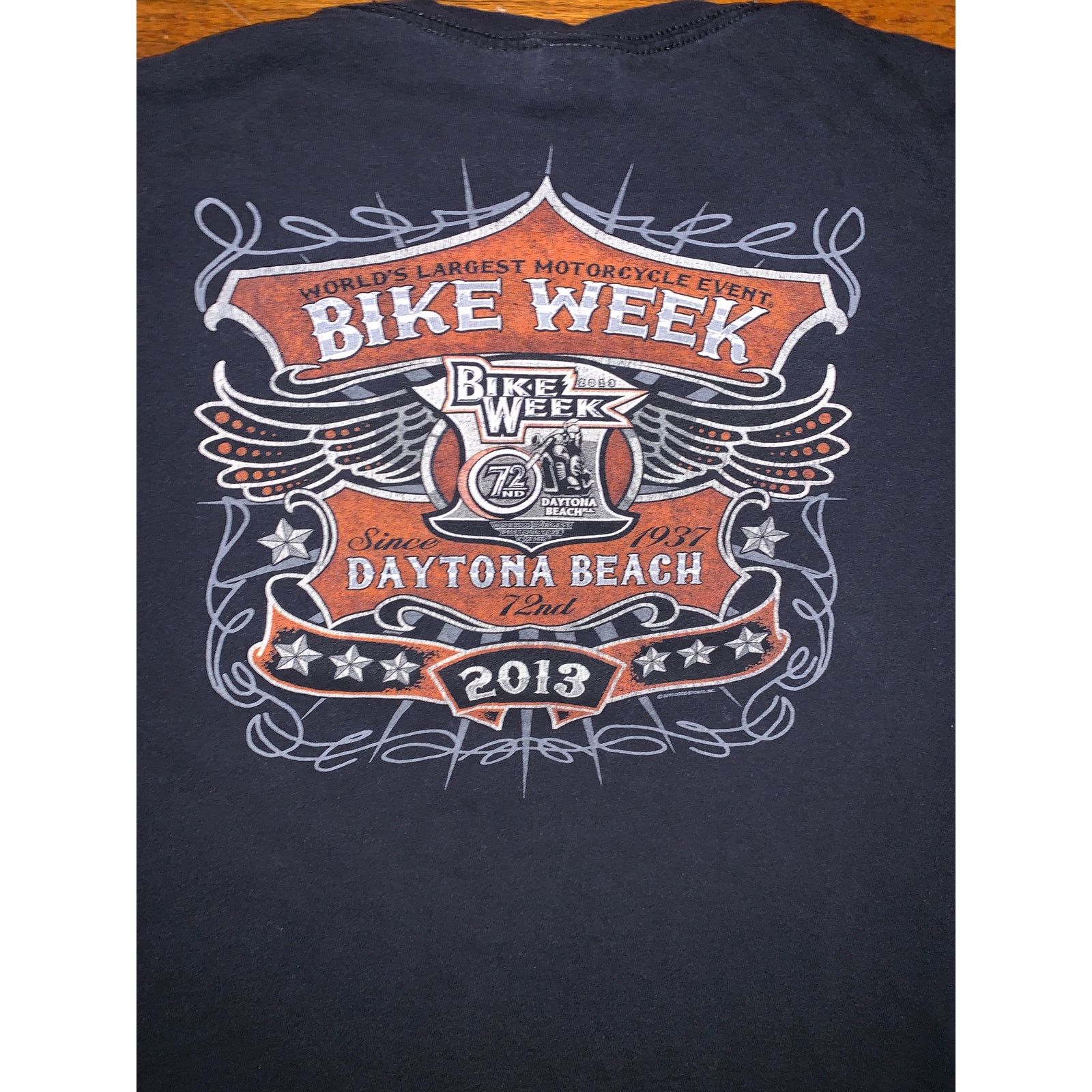 Harley Davidson × Other 2013 Daytona Bike Week T Shirt XL Hot Leathers Black Size US XL / EU 56 / 4 - 8 Thumbnail