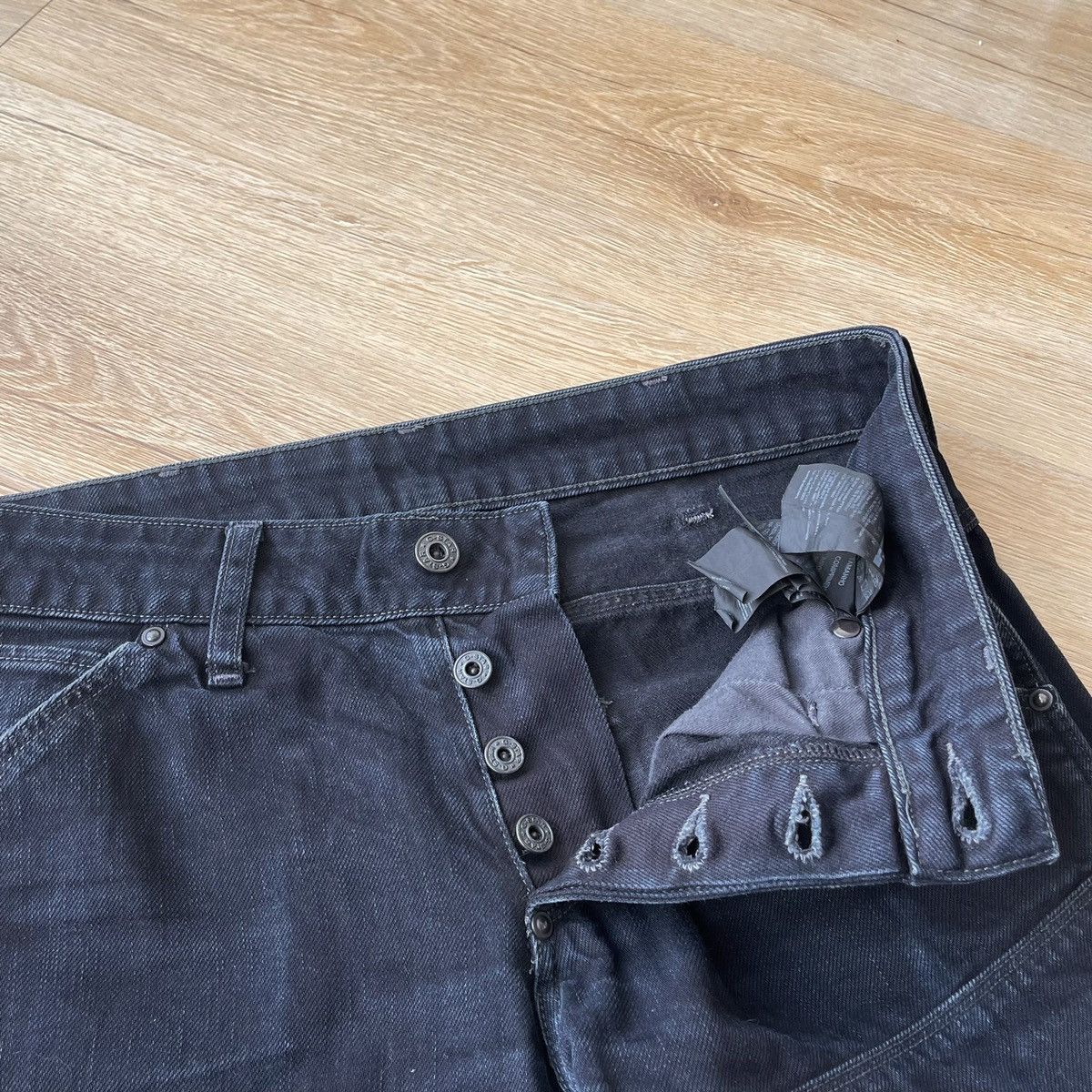 G-Star Vintage G Star Raw Distressed Knee Denim Jeans y2k drip Size US 30 / EU 46 - 11 Thumbnail