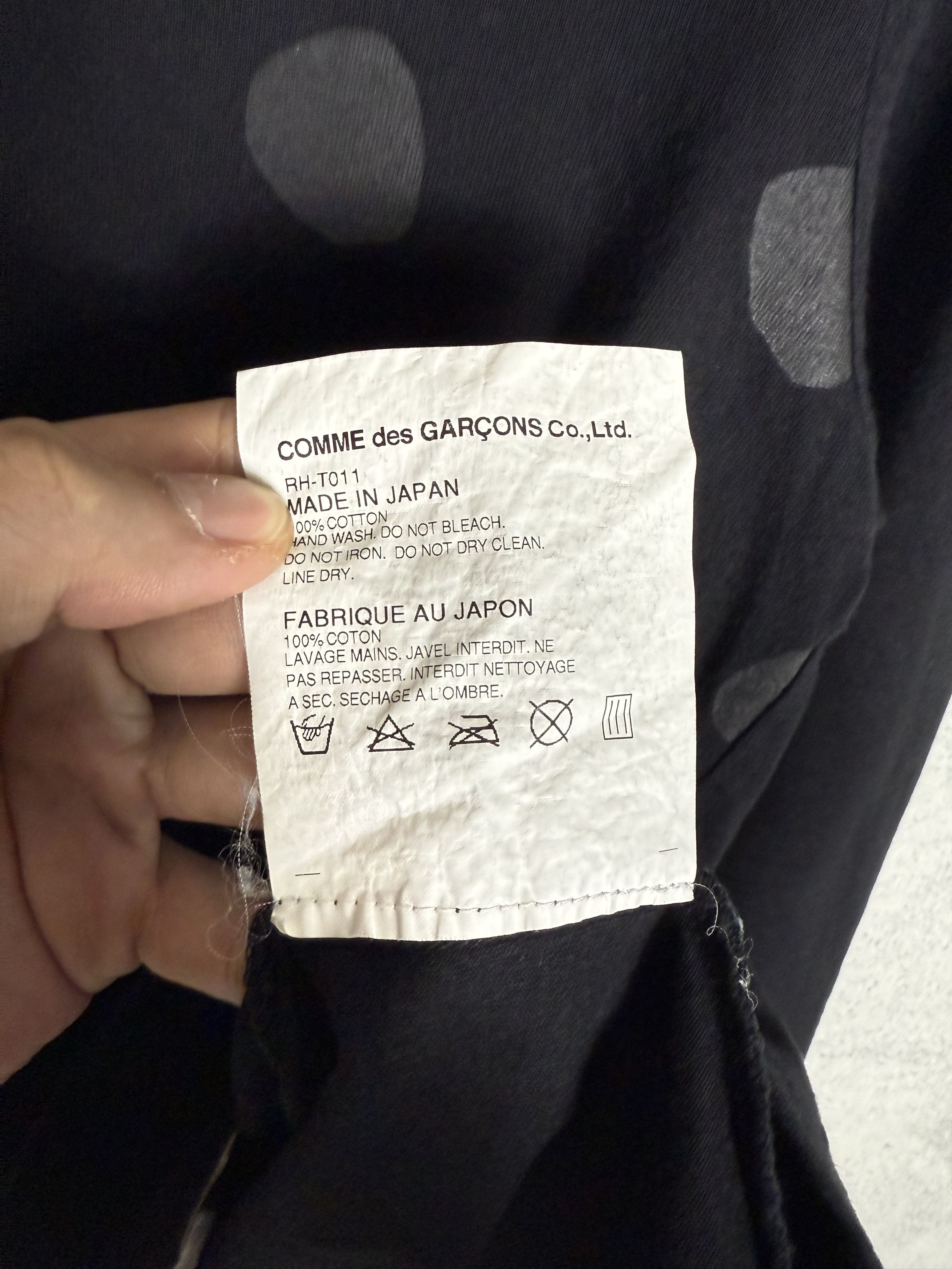 Comme des Garcons Comme Des Garcons Polkadot Top Longsleeve CDG Size M / US 6-8 / IT 42-44 - 7 Thumbnail