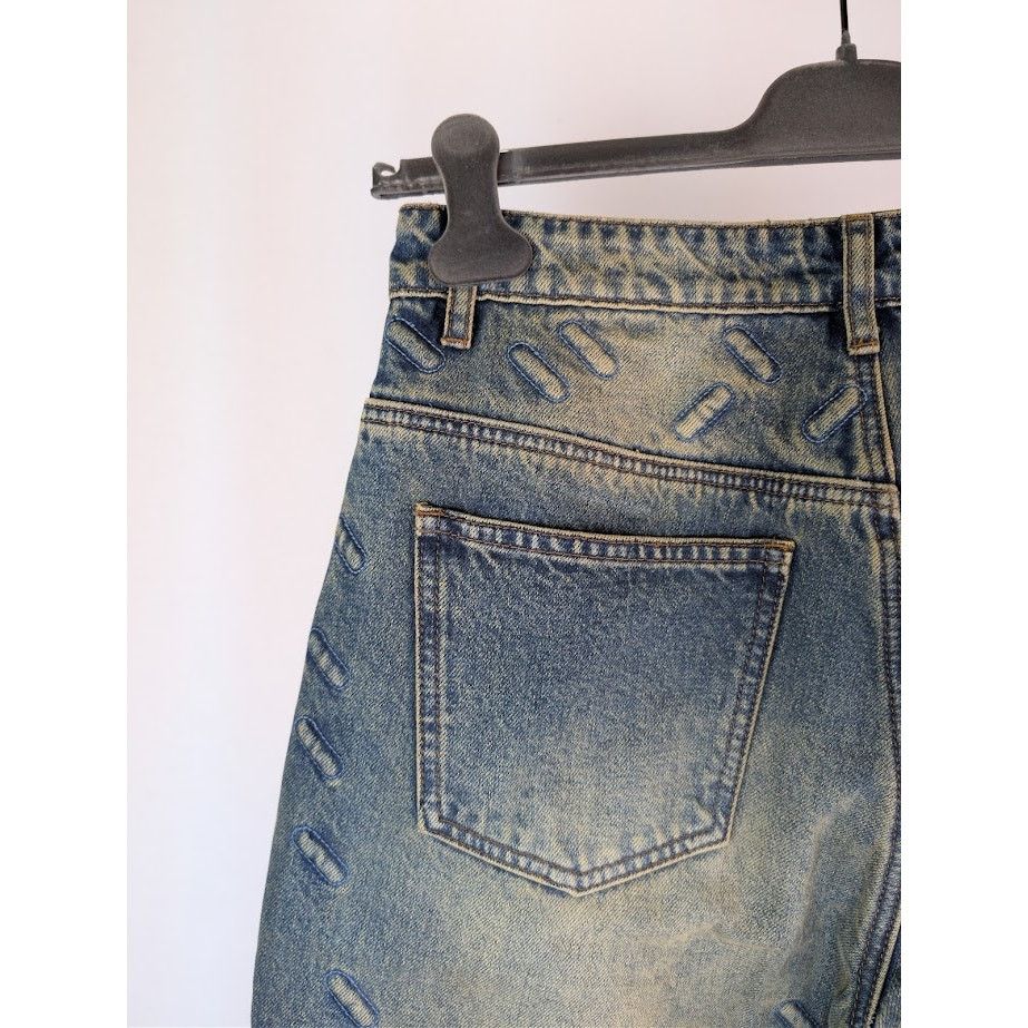 Who Decides War o1rshd1 Thread Plate Denim Jeans in Denim Size US 30 / EU 46 - 15 Thumbnail