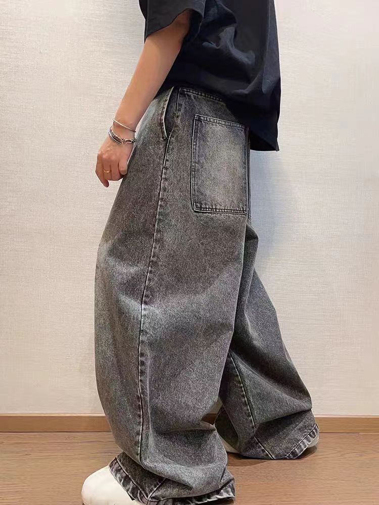 Japanese Brand × Vintage Vintage street washed and faded loose fit work jeans Size US 28 / EU 44 - 4 Thumbnail