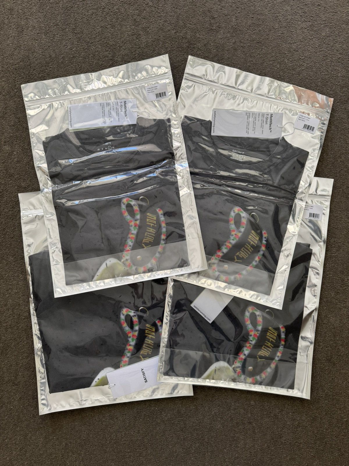Satisfy Satisfy Running MothTech 2025 Chamonix Off-Road T-Shirt Size US M / EU 48-50 / 2 - 5 Thumbnail