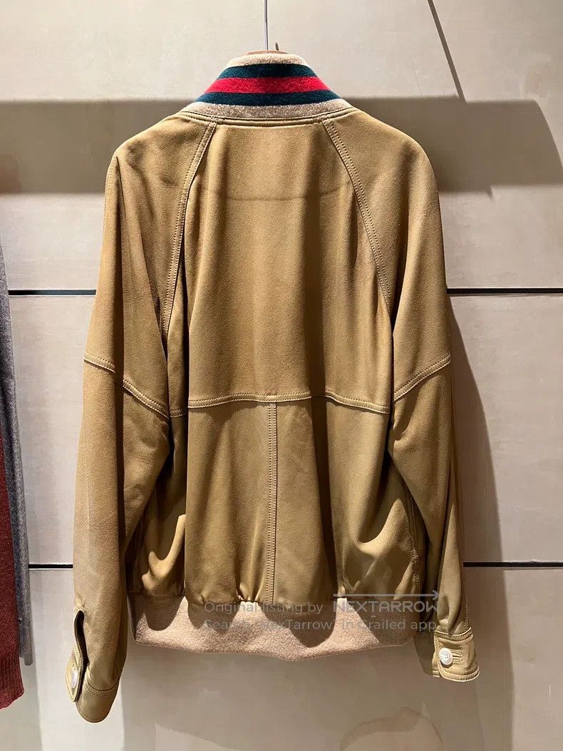 Gucci Gucci Striped collar sheepskin jacket Size US S / EU 44-46 / 1 - 2 Thumbnail