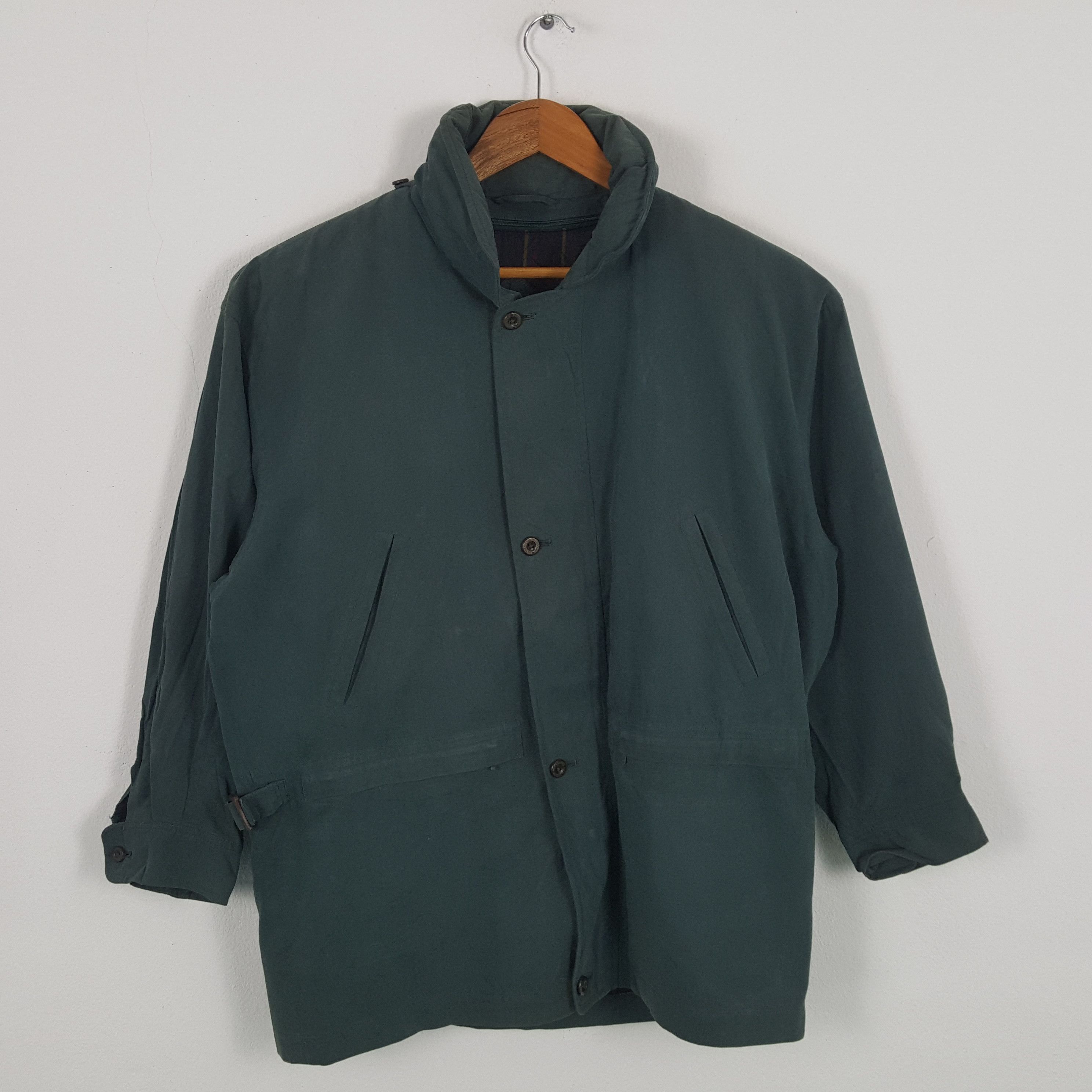 image of Burberrys Luxury Fashion Brand Jacket in Green, Men's (Size XL)