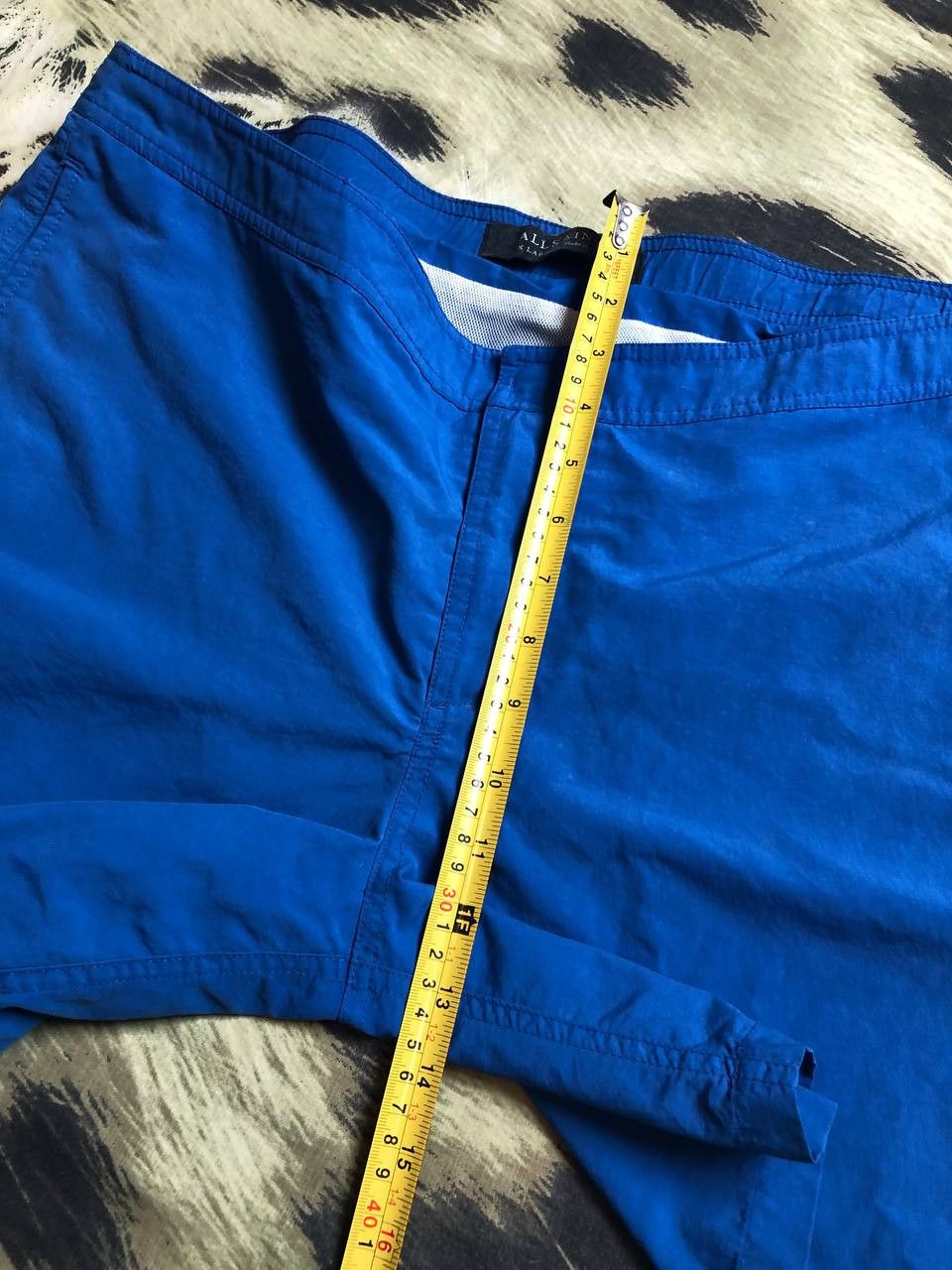 Allsaints Vintage Allsaints Streetwear Blue Shorts Size XL Size US 36 / EU 52 - 12 Thumbnail