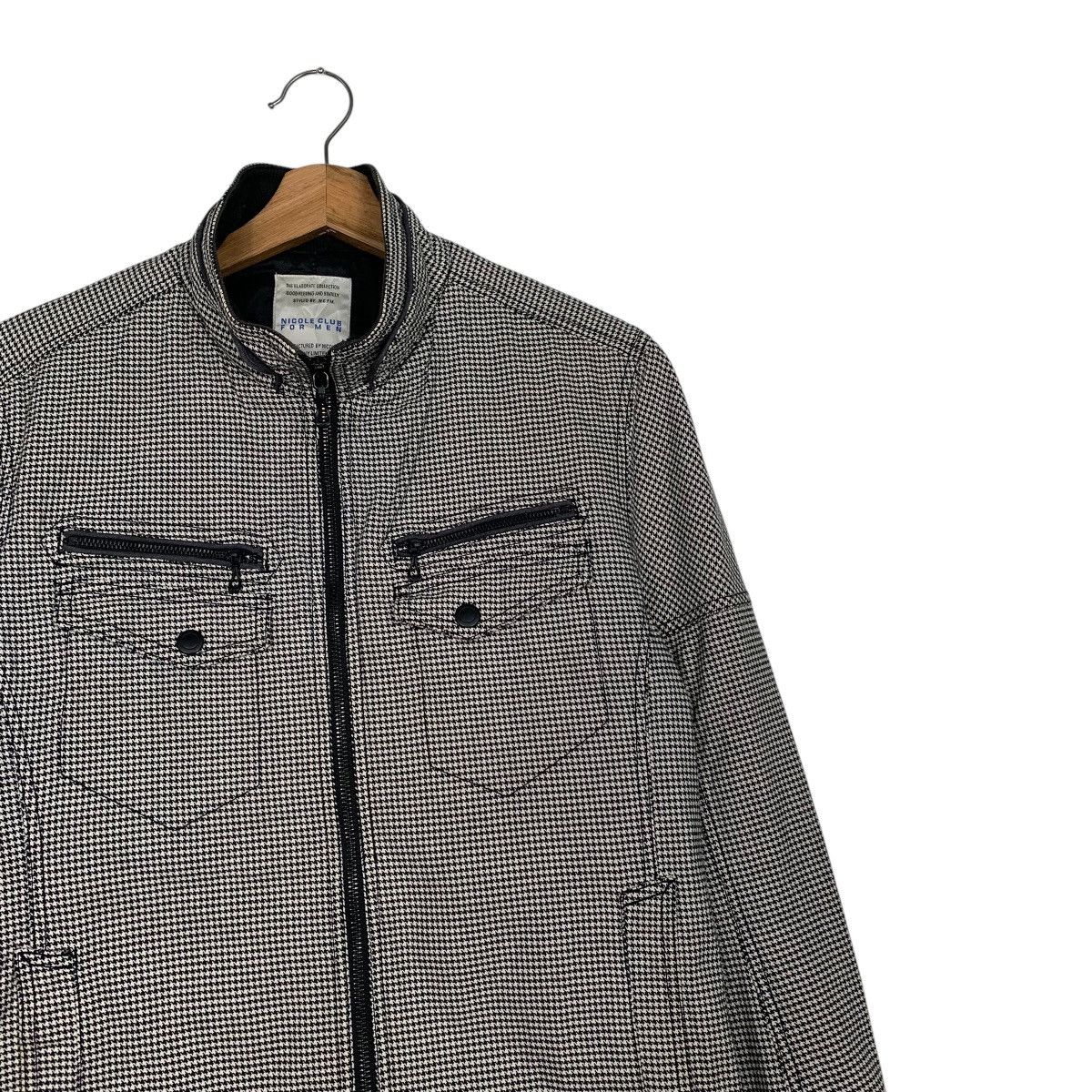 Nicole Club Nicole Club For Men Herringbone Jacket Size US M / EU 48-50 / 2 - 5 Thumbnail
